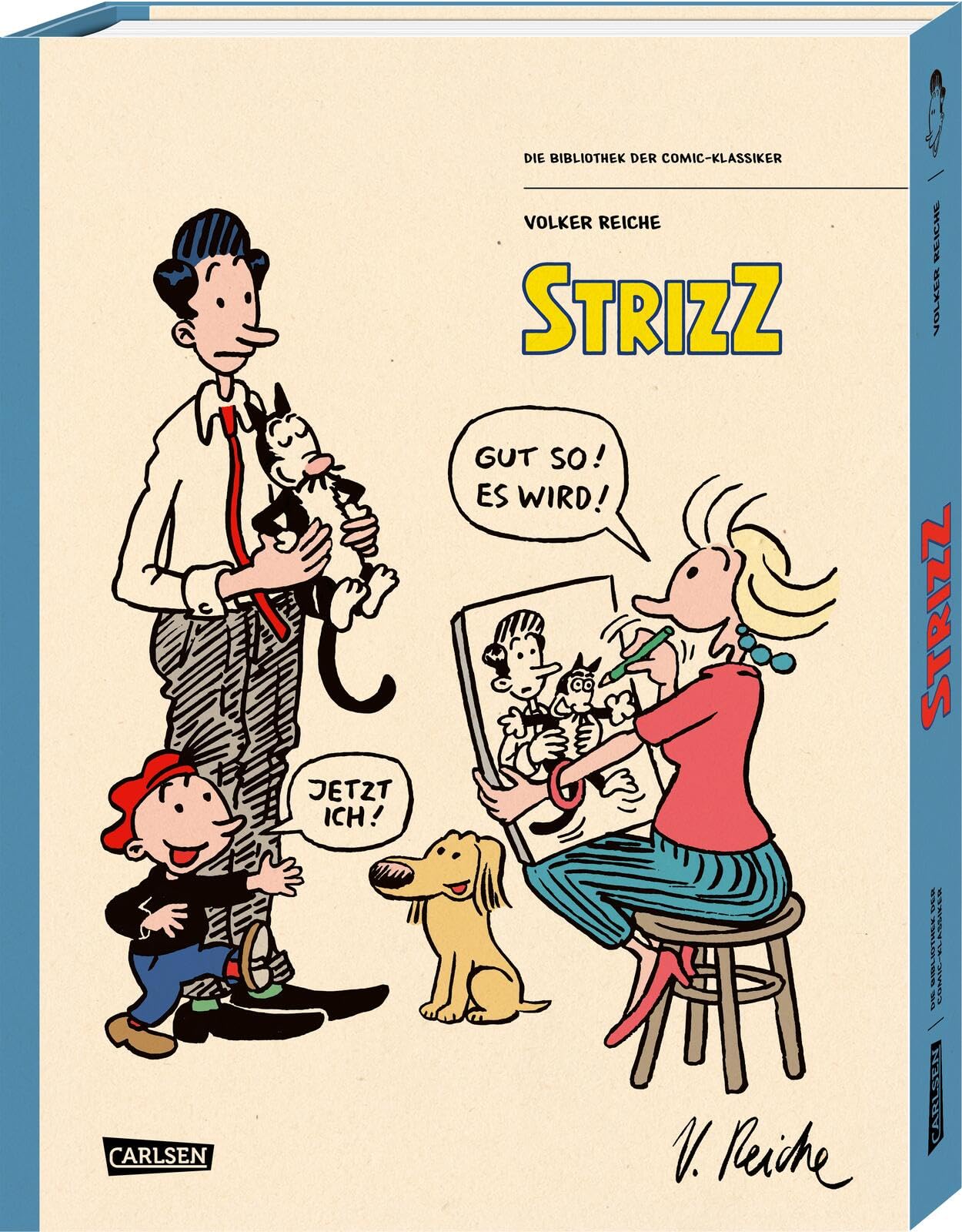 Die Bibliothek der Comic-Klassiker: Strizz: Hochwertiger Sammelband mit den beliebtesten Geschichten von Strizz im Schuber Manga