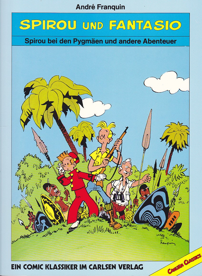 Spirou und Fantasio, Carlsen Classics, Spirou bei den Pygmäen und andere Abenteuer Humour & Satire