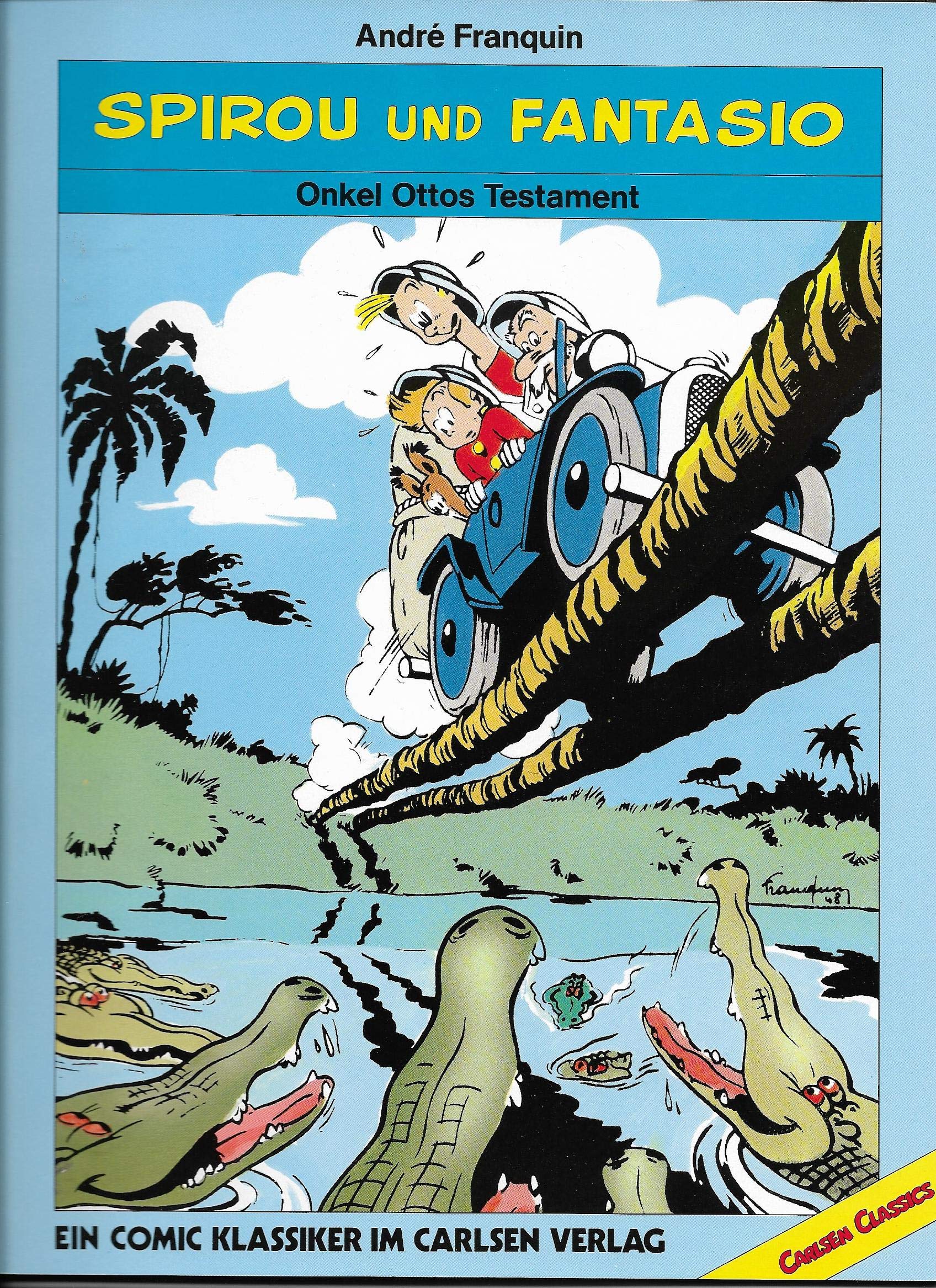 Spirou und Fantasio, Carlsen Classics, Onkel Ottos Testament Humour & Satire