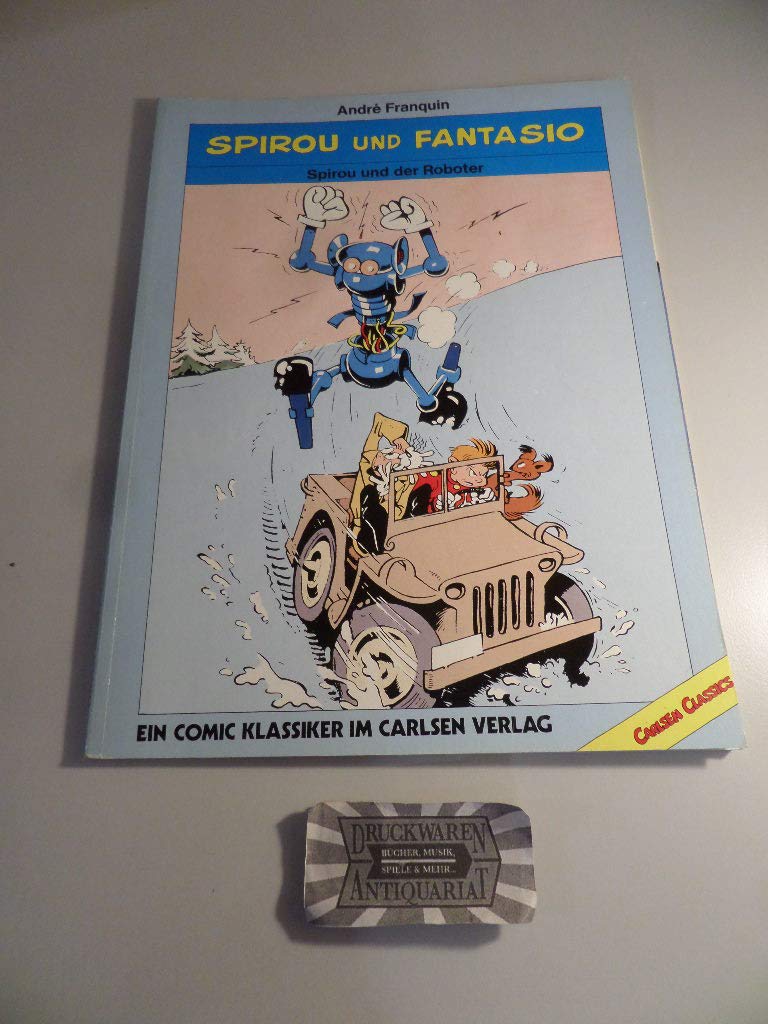 Spirou und Fantasio, Carlsen Classics, Spirou und der Roboter Humour & Satire