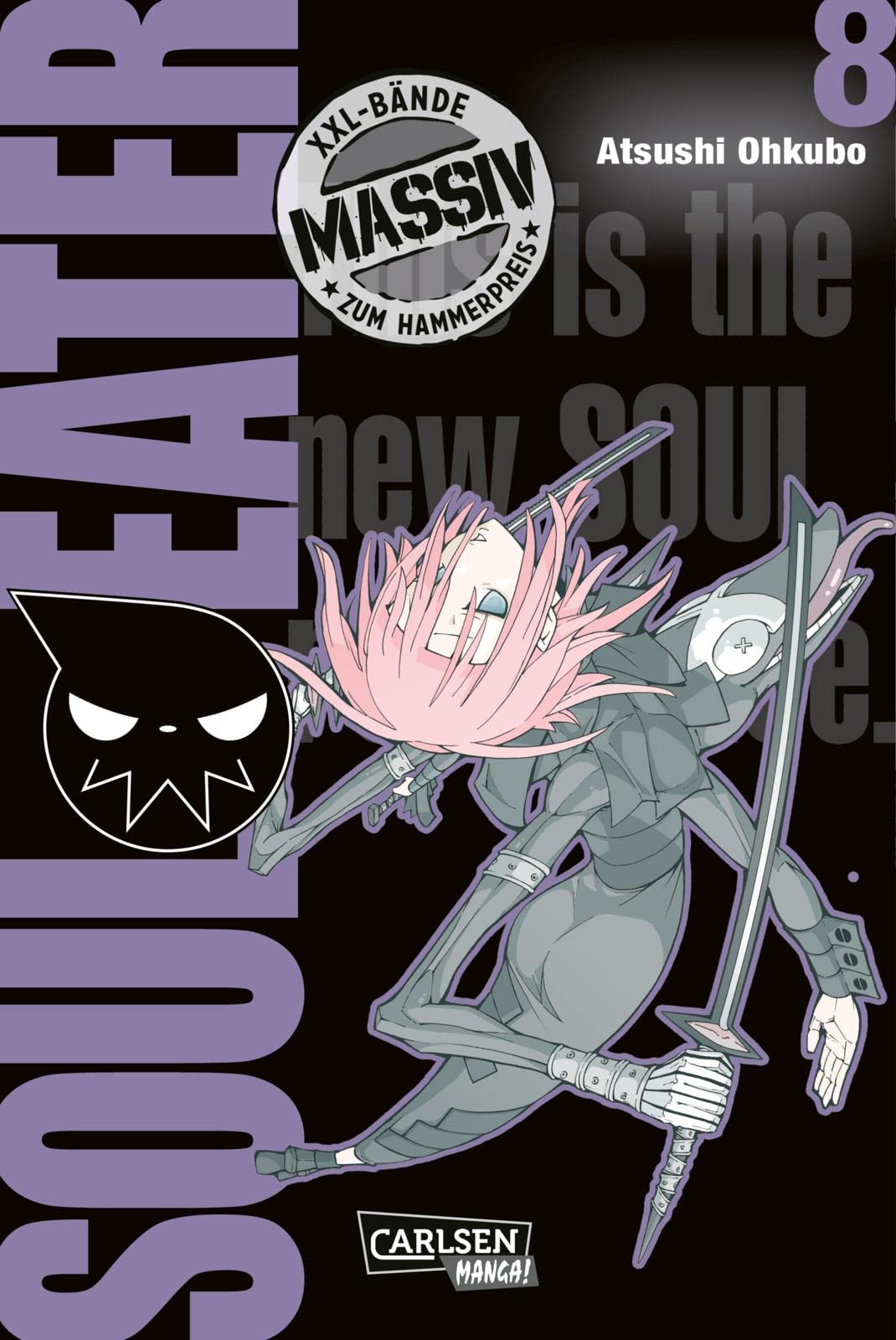 Soul Eater Massiv 8: Düstere Manga Fantasy-Action im Sammelband Manga