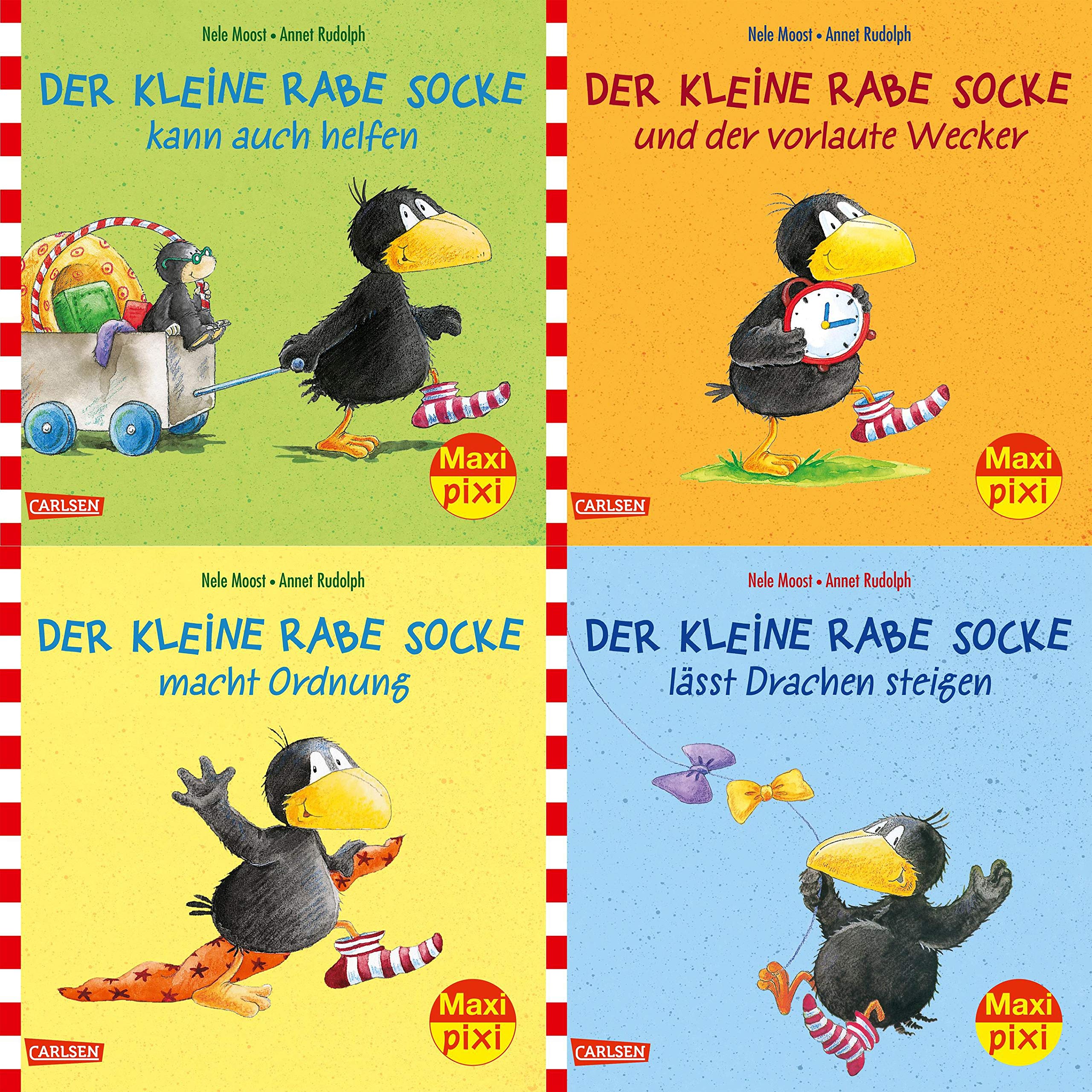 Maxi-Pixi-4er-Set 57: Rabe Socke (4x1 Exemplar) (57) Non-fiction