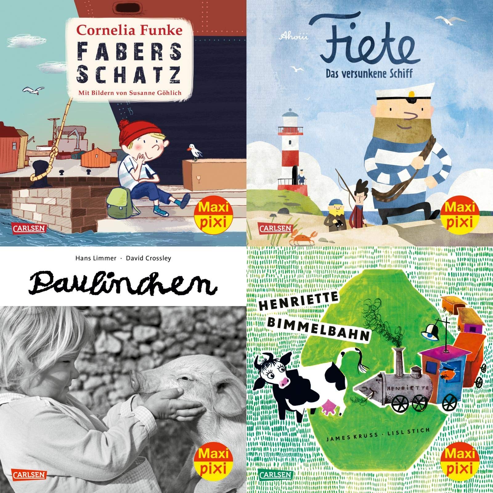 Maxi-Pixi-4er-Set 66: Bilderbuch-Schätze (4x1 Exemplar) (66) Novels & Short Stories