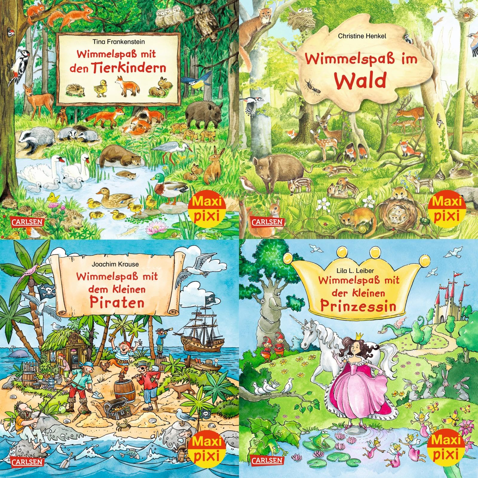 Maxi-Pixi-4er-Set 68: Wimmelbilder 5 (4x1 Exemplar) (68) Novels & Short Stories