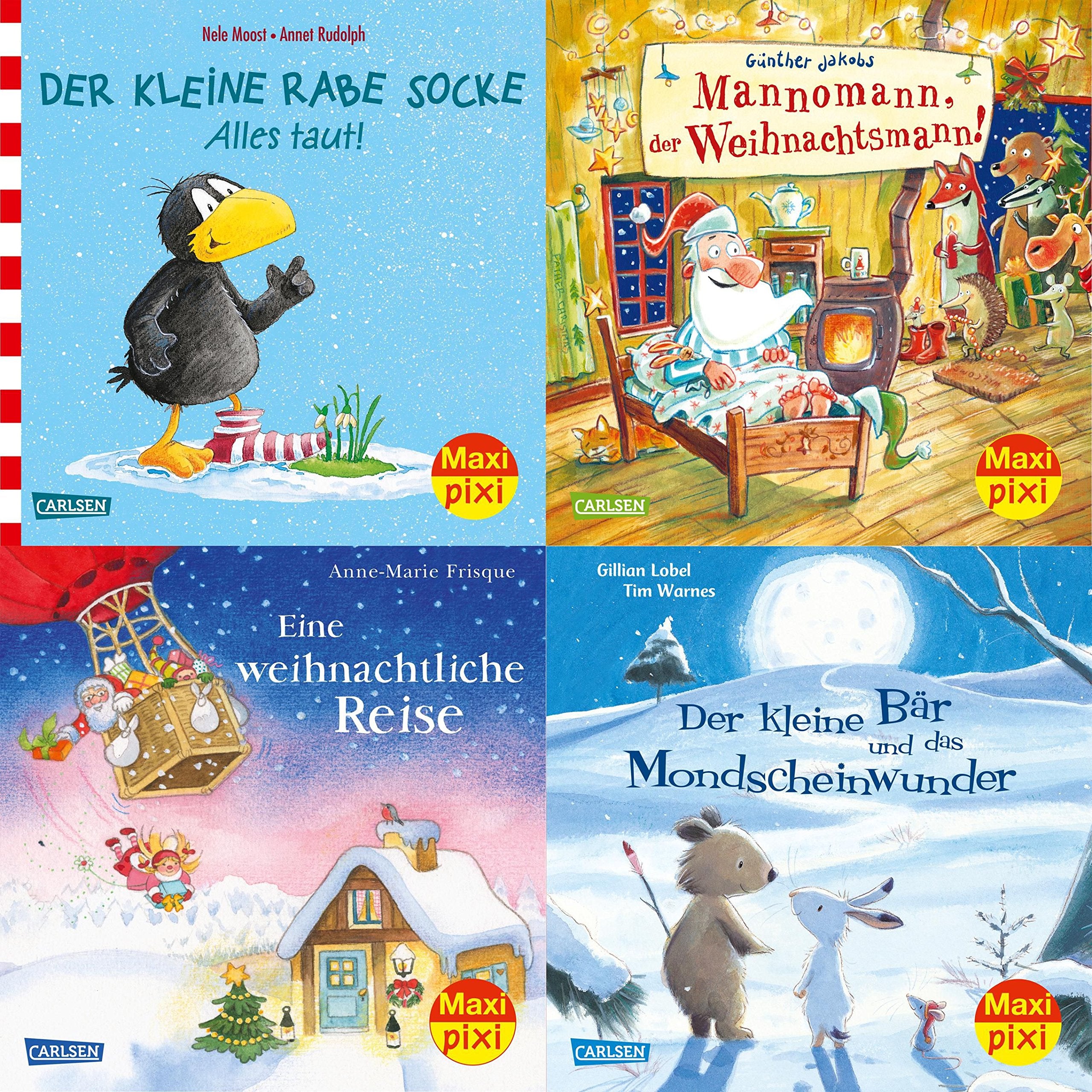 Maxi-Pixi-4er-Set 67: Winterzeit mit Maxi Pixi (4x1 Exemplar) book