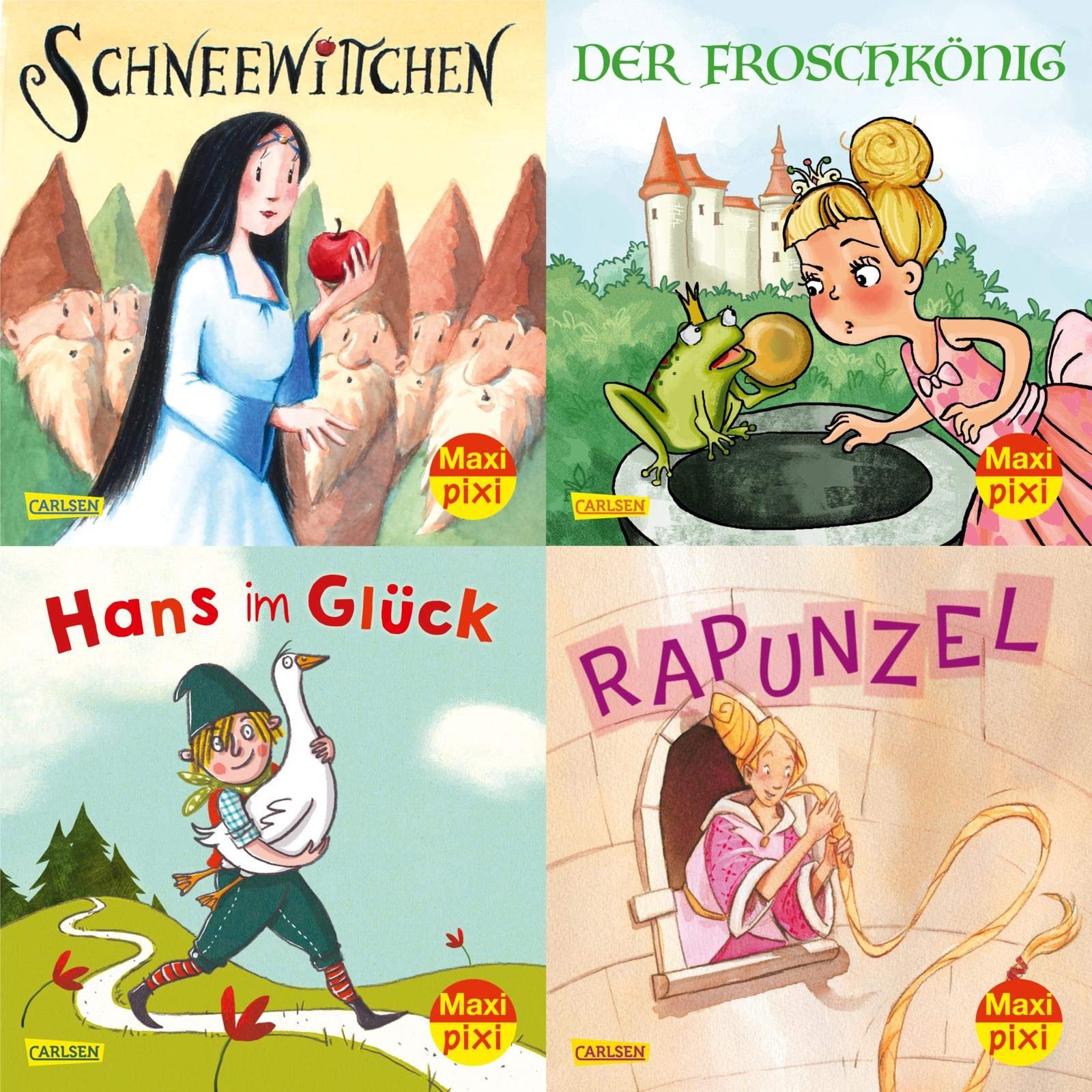 Maxi-Pixi-4er-Set 83: Märchen (4x1 Exemplar) Novels & Short Stories