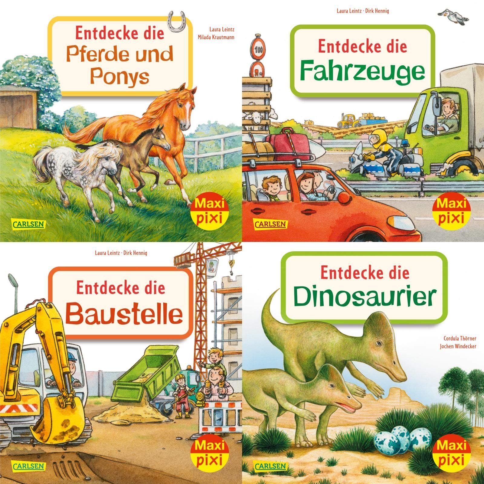 Maxi-Pixi-4er-Set 84: Entdecke deine Welt (4x1 Exemplar) (84) Non-fiction