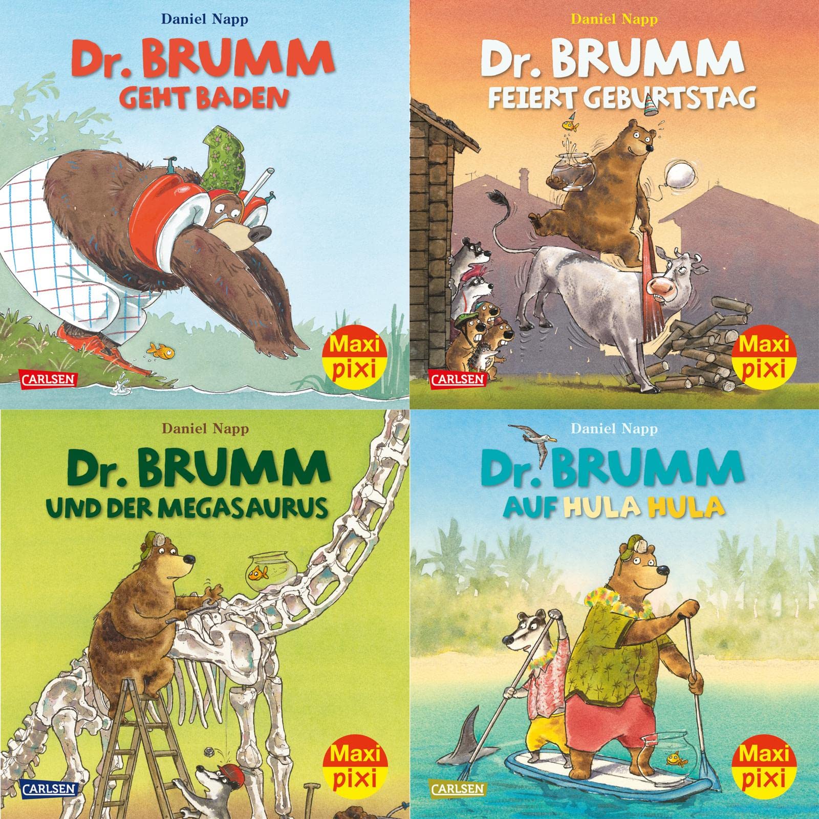 Maxi-Pixi-4er-Set 91: Neues von Dr. Brumm (4x1 Exemplar) Lifestyle