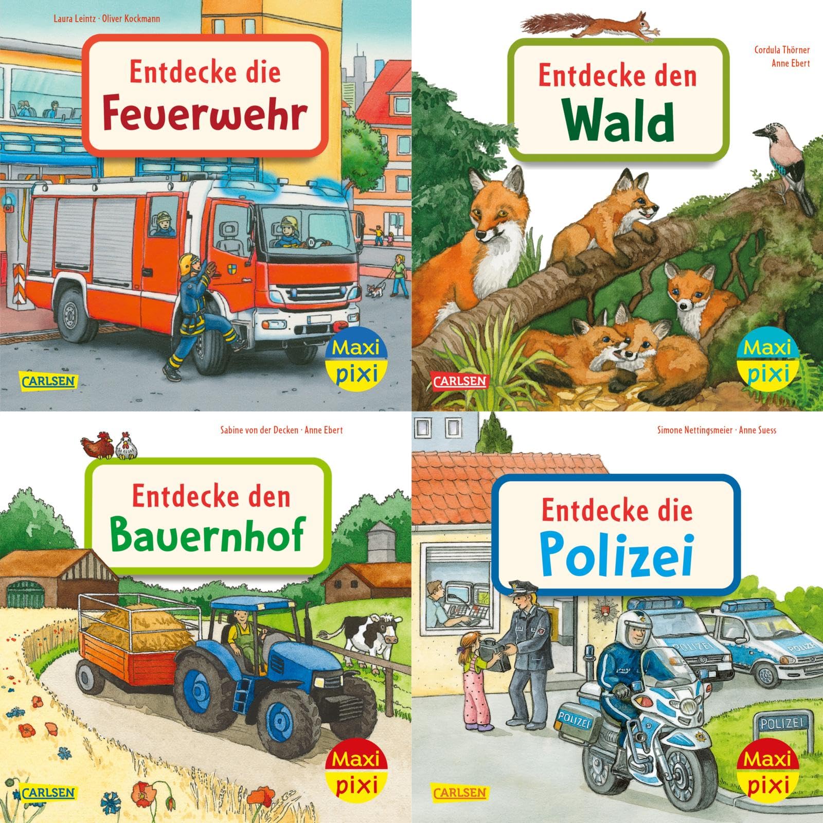 Maxi-Pixi-4er-Set 97: Entdecke deine Welt 2 (4x1 Exemplar): 4 Minibücher für Kinder ab 3 Jahren (97) Lifestyle