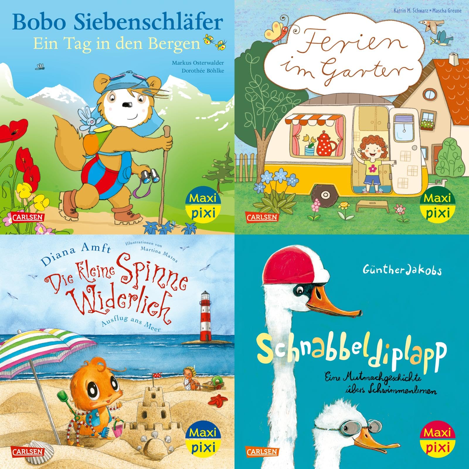 Maxi-Pixi-4er-Set 119: Schöne Ferien! (4x1 Exemplar) Business & Technology