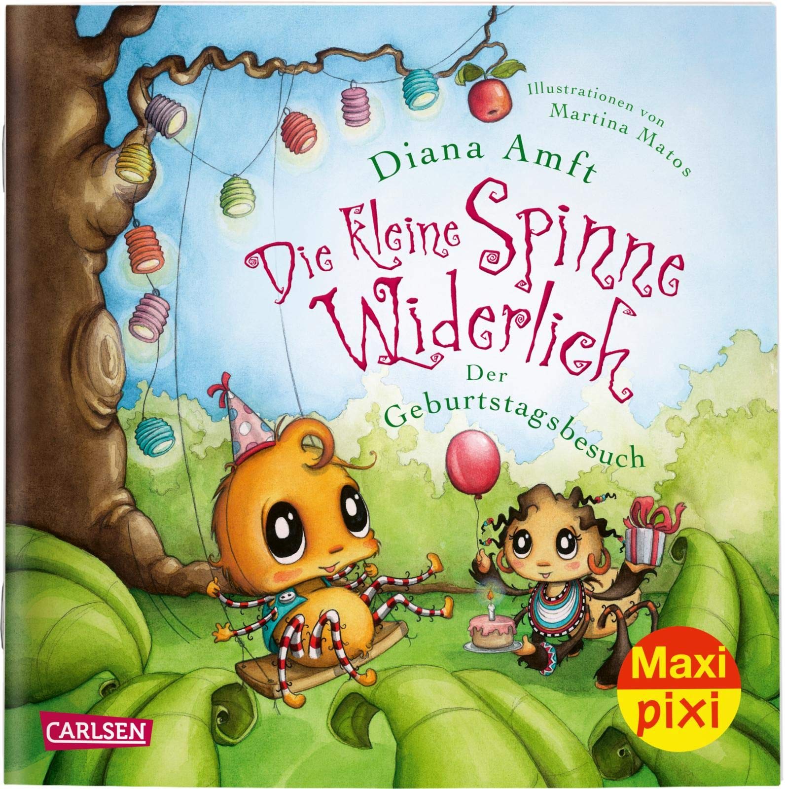 Maxi Pixi 312: Die kleine Spinne Widerlich: Der Geburtstagsbesuch book