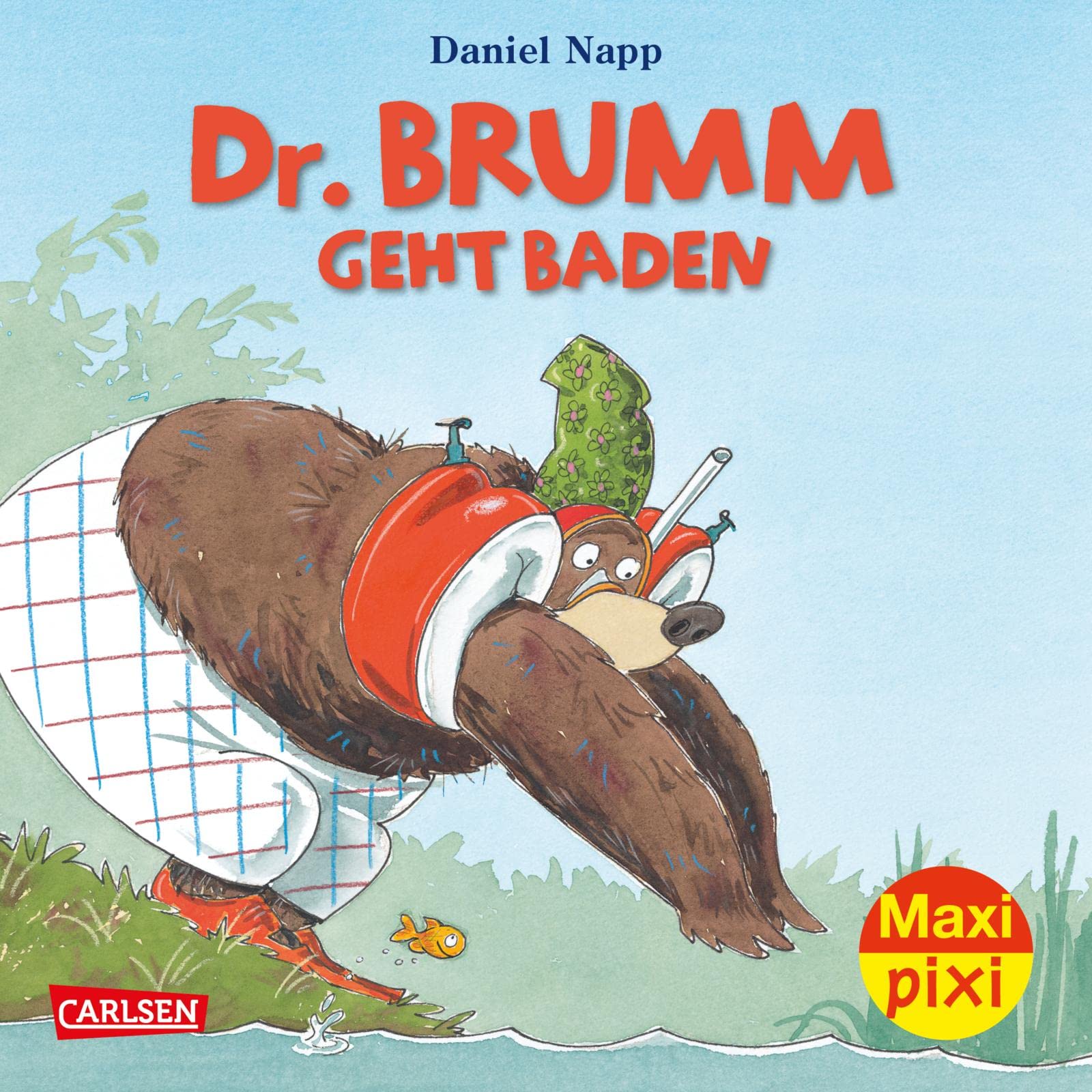Maxi Pixi 372: Dr. Brumm geht baden (372): Miniaturbuch Novels & Short Stories
