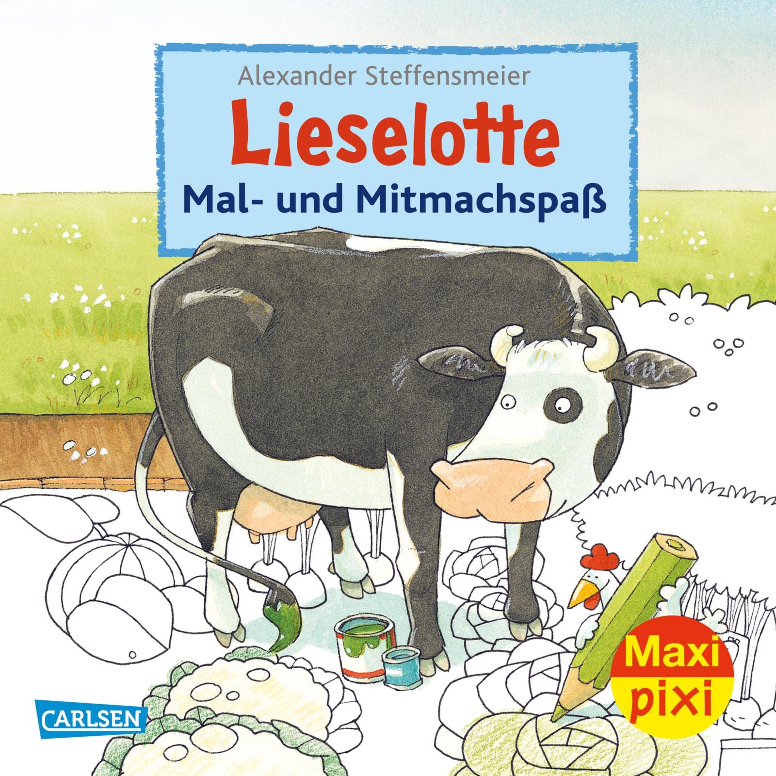 Maxi Pixi 403: Lieselotte: Mal- und Mitmachspaß (403): Miniaturbuch Non-fiction