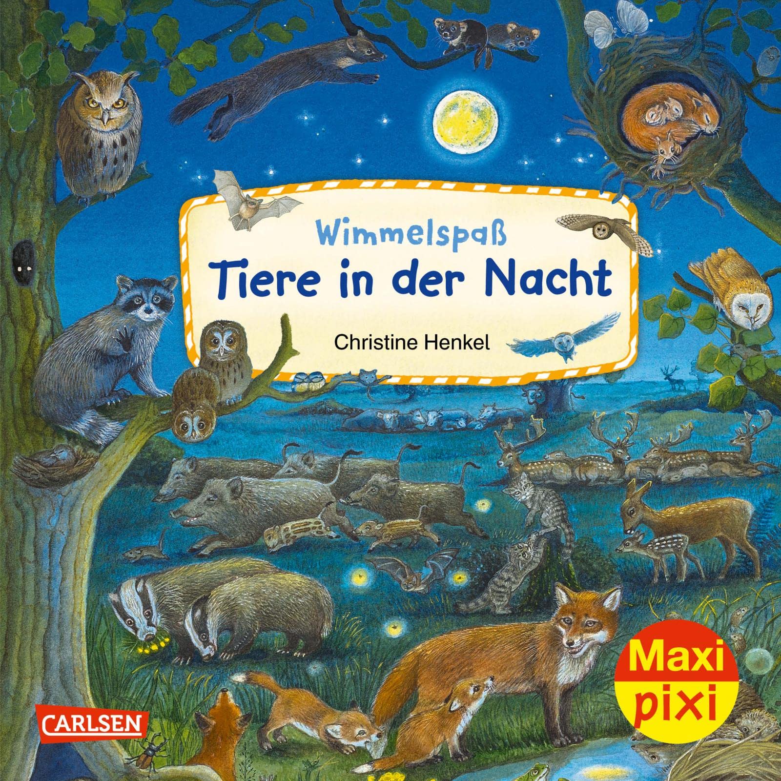 Maxi Pixi 425: Wimmelspaß Tiere in der Nacht (425) Non-fiction