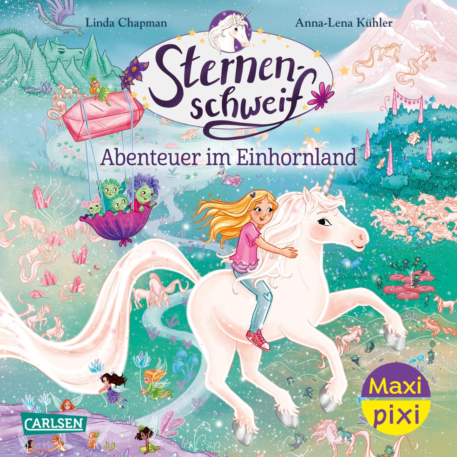 Maxi Pixi 510: Sternenschweif: Abenteuer im Einhornland (510) Non-fiction