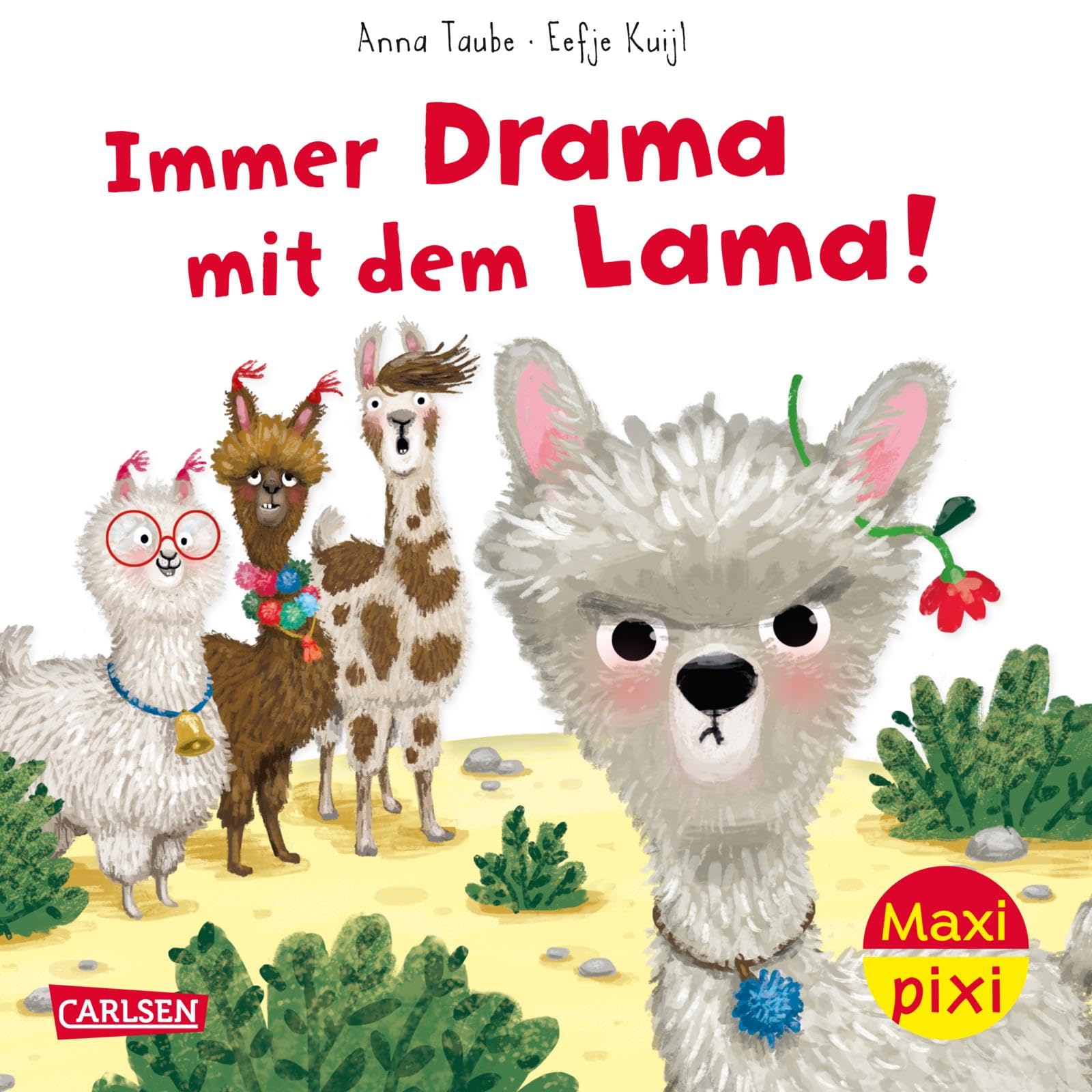 Maxi Pixi 490: Immer Drama mit dem Lama!: Minibuch ab 3 Jahren mit lustigem Vorlesespaß rund um Gefühle für kleine Trotzköpfe (490) Non-fiction