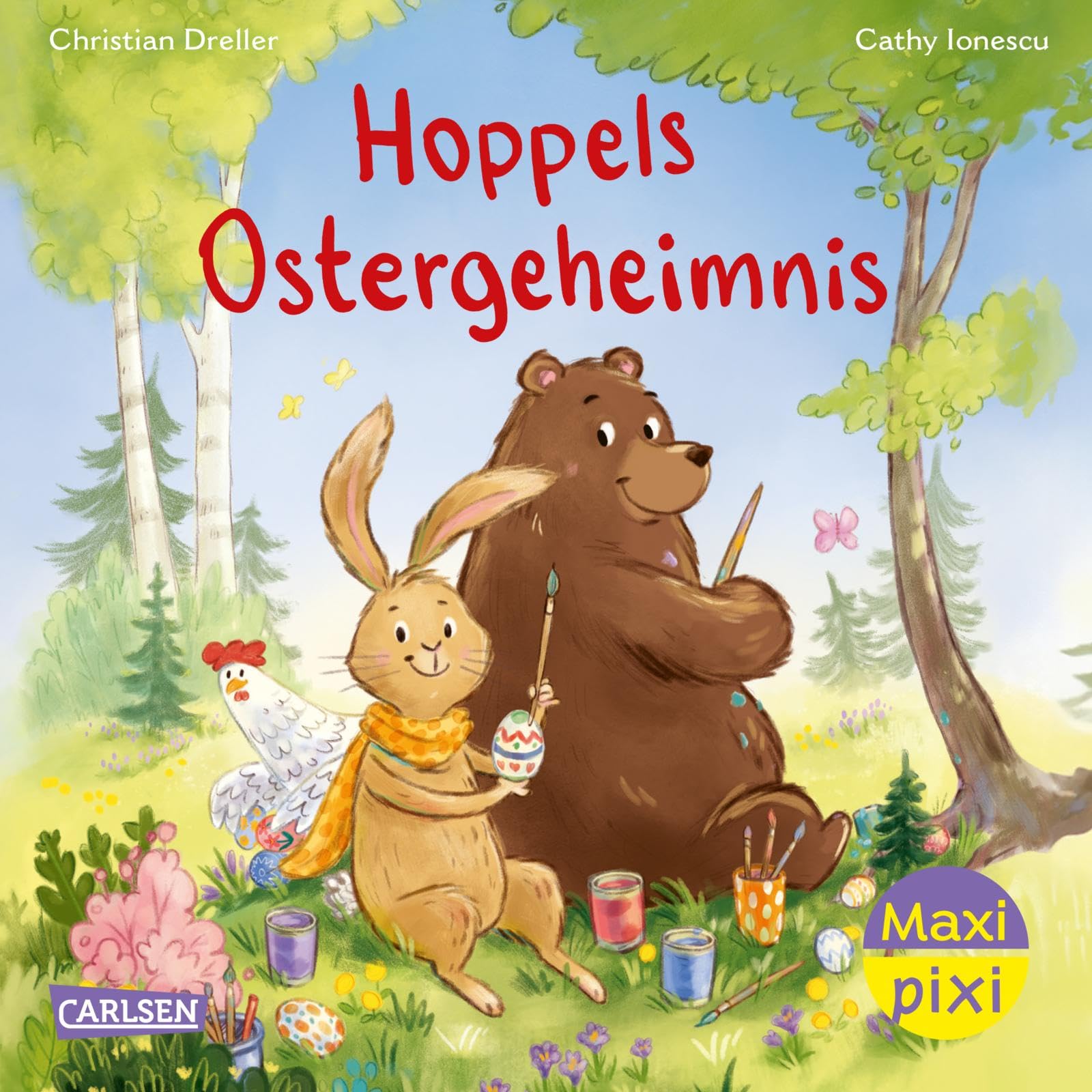 Maxi Pixi 494: Hoppels Ostergeheimnis: Minibuch Ostern ab 3 Jahren zum Vorlesen über Freundschaft und Mut (494) Non-fiction