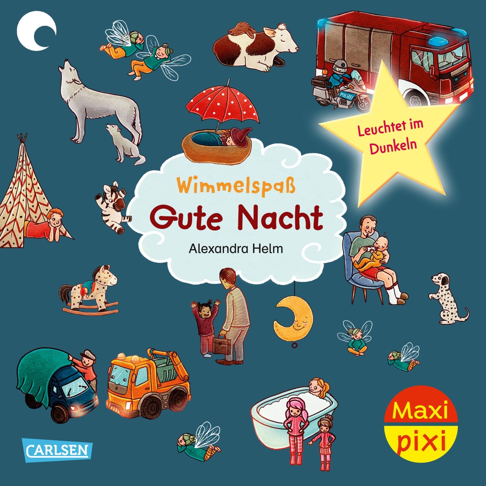 Der Froschkönig: Minibuch ab 3 Jahren zum Entdecken und Erzählen vor dem Einschlafen mit „Glow in the dark“ (Maxi Pixi, Band 513) Learning & Reference