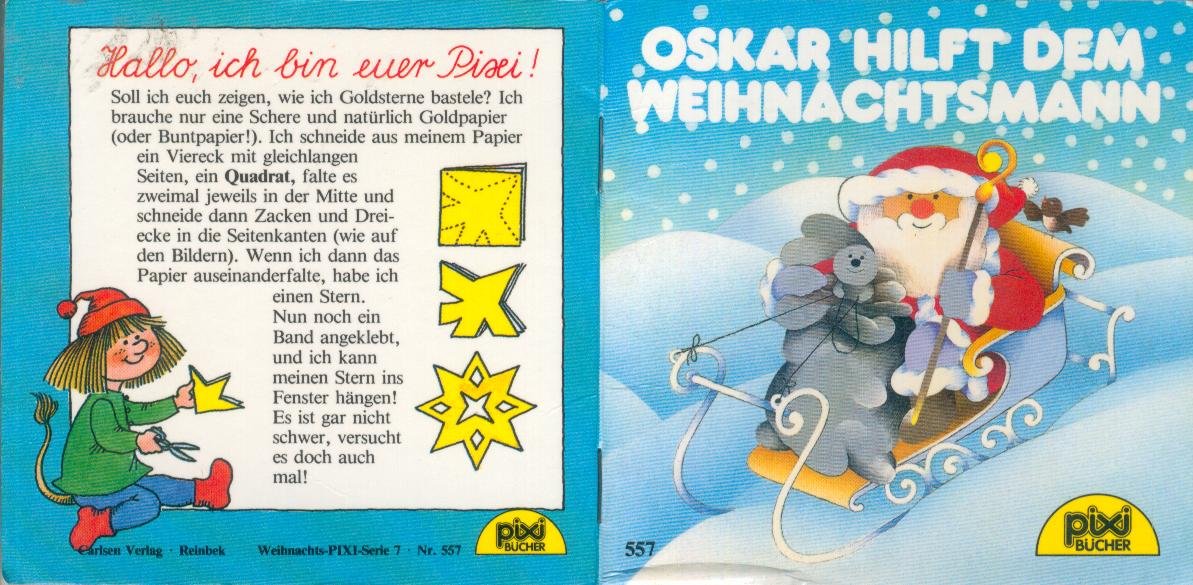 Pixi Buch Nr. 557: Oskar hilft dem Weihnachtsmann Books