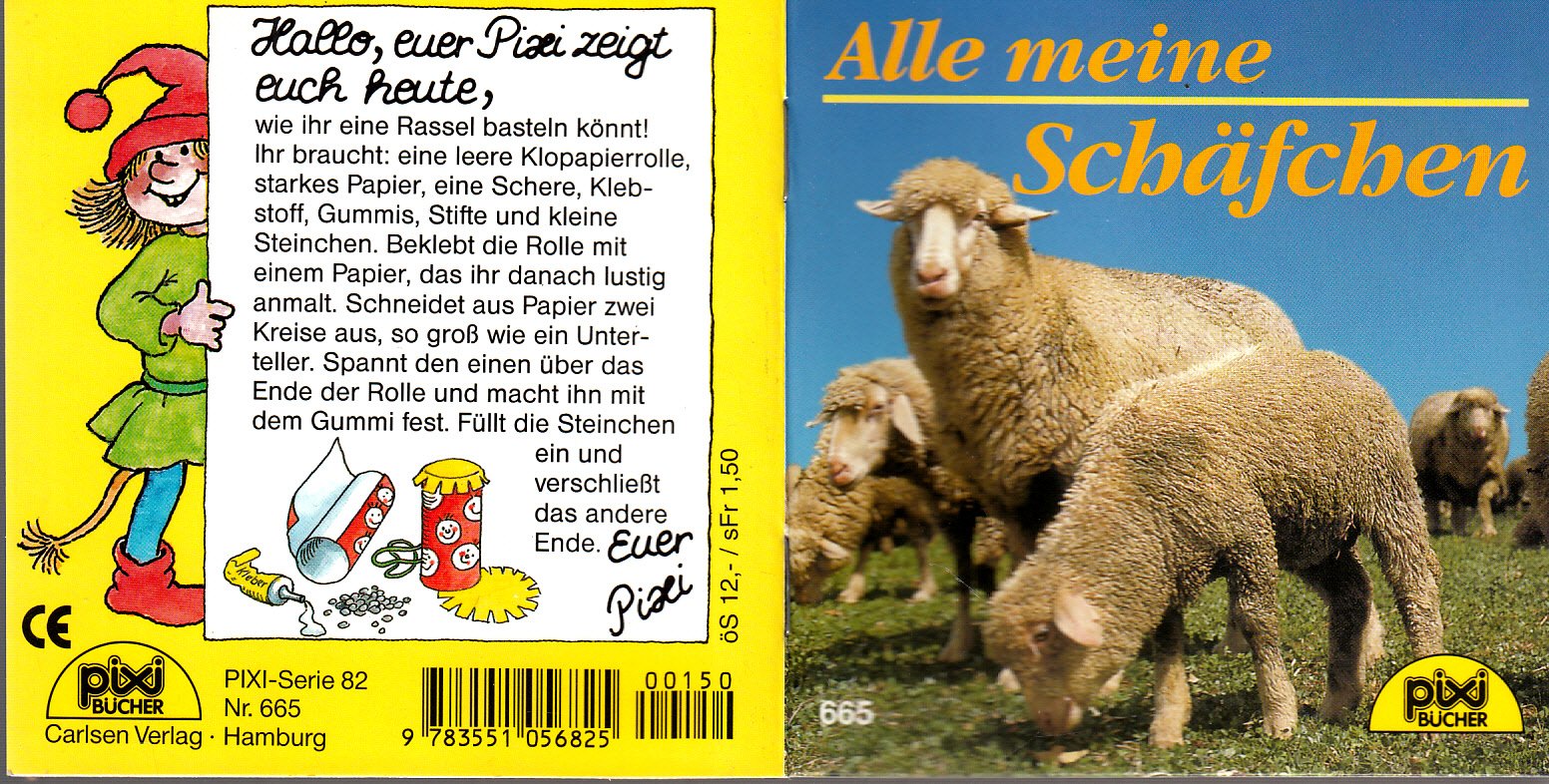Alle meine Schäfchen - Pixi-Buch Nr. 665 - Einzeltitel aus PIXI-Serie 82 Books
