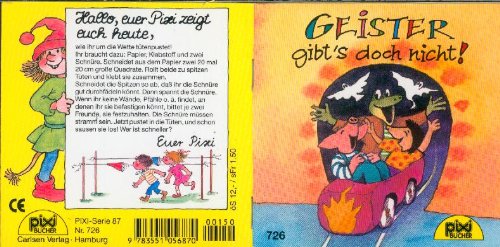 Pixi-Bücher, Nr. 726: Geister gibt's doch nicht! Books