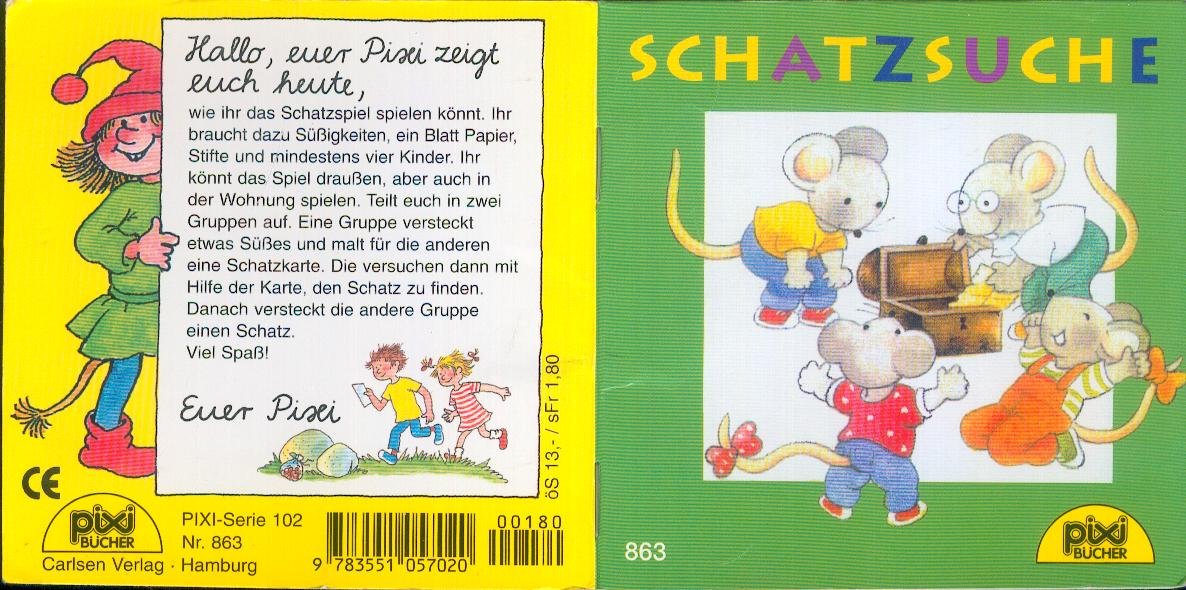 Schatzsuche - Pixibuch Nr. 863 Books