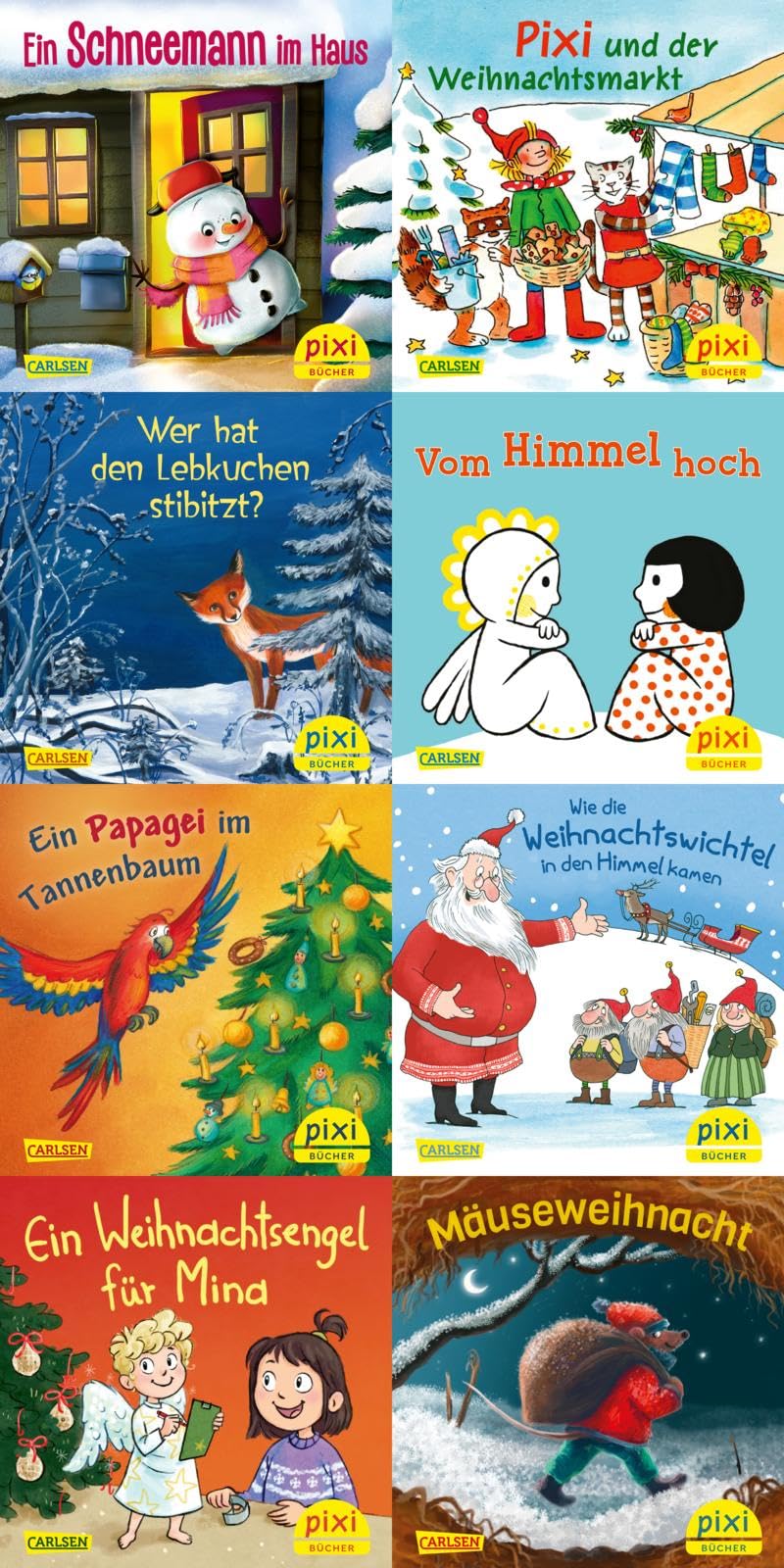 Pixi-Weihnachts-8er-Set 38: Zauberhafte Weihnachten mit Pixi (8x1 Exemplar) (38) Non-fiction