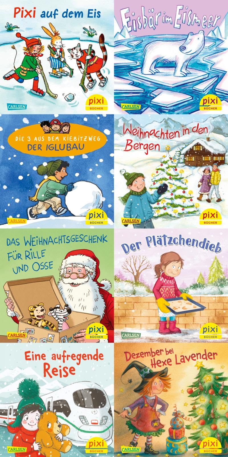 Pixi-Weihnachts-8er-Set 40: Pixi unterm Weihnachtsbaum (8x1 Exemplar) (40) Non-fiction