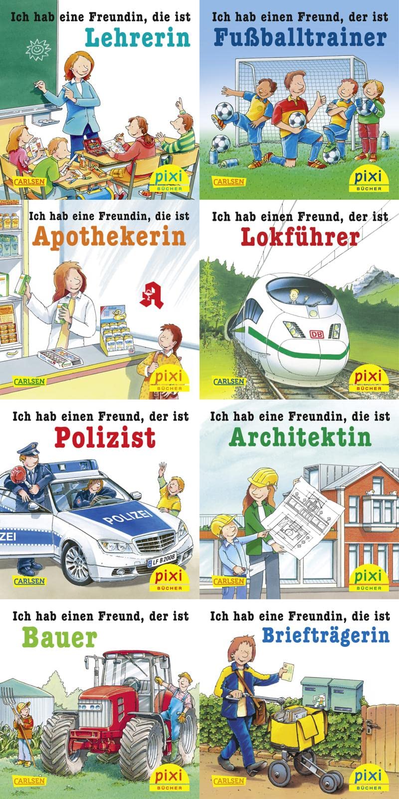 WWS Pixi-Box 281: Tolle Berufe bei Pixi book