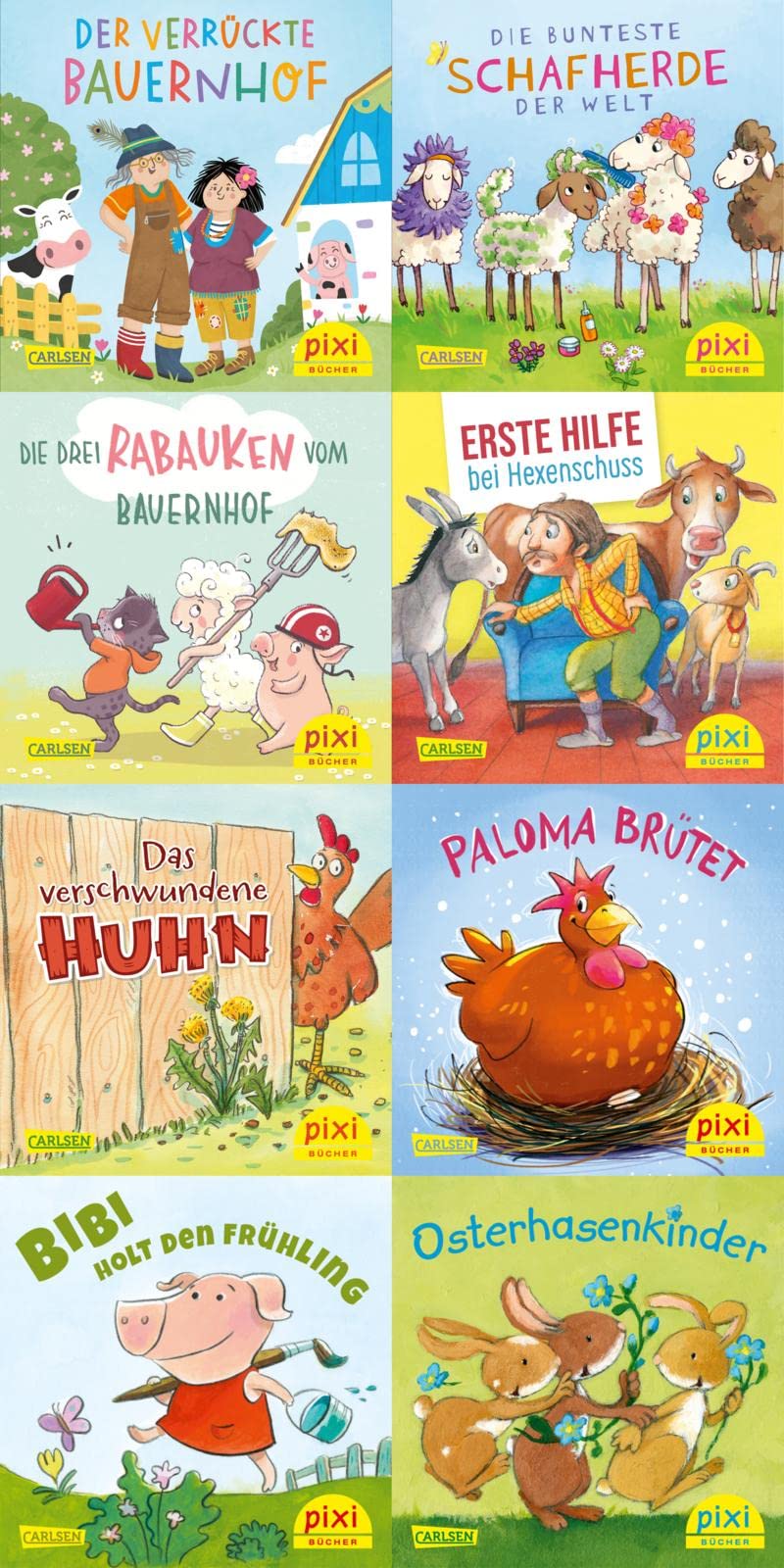 WWS Pixi-Box 287: Frühling auf dem Bauernhof Books
