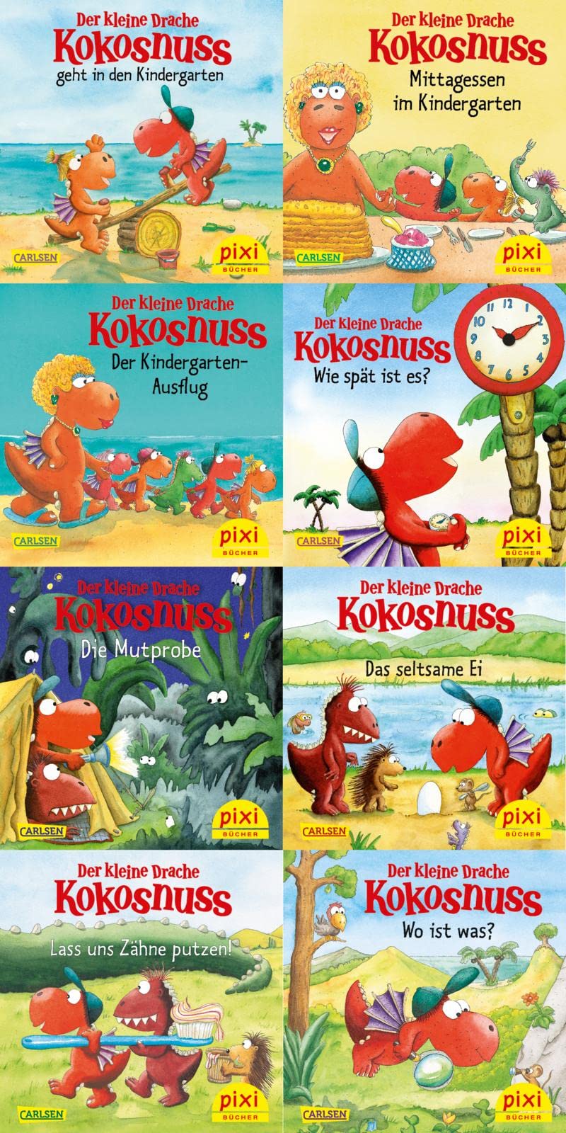 WWS Pixi-Box 288: Der kleine Drache Kokosnuss und seine Freunde book