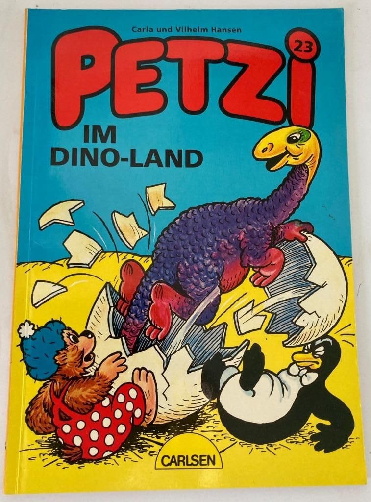 Petzi, Bd.23, Petzi im Dinoland Books