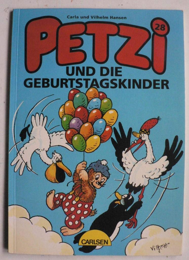 Petzi und die Geburtstagskinder Manga