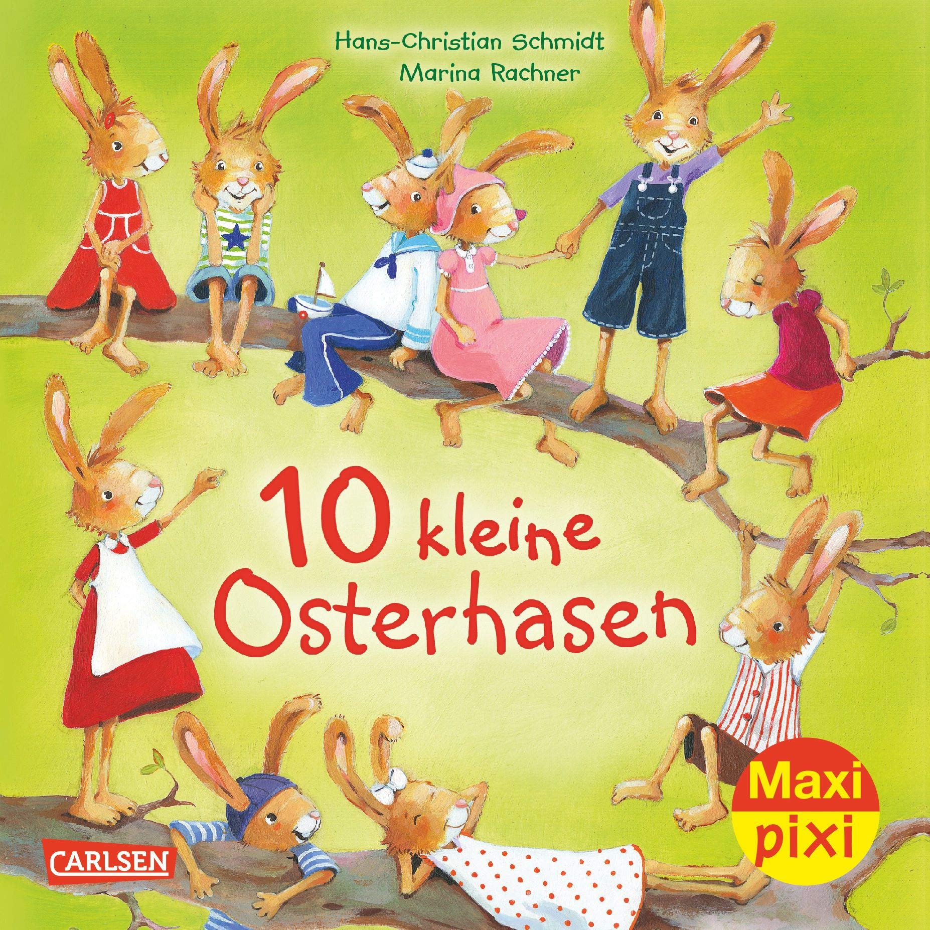 Maxi-Pixi Nr. 244: 10 kleine Osterhasen book
