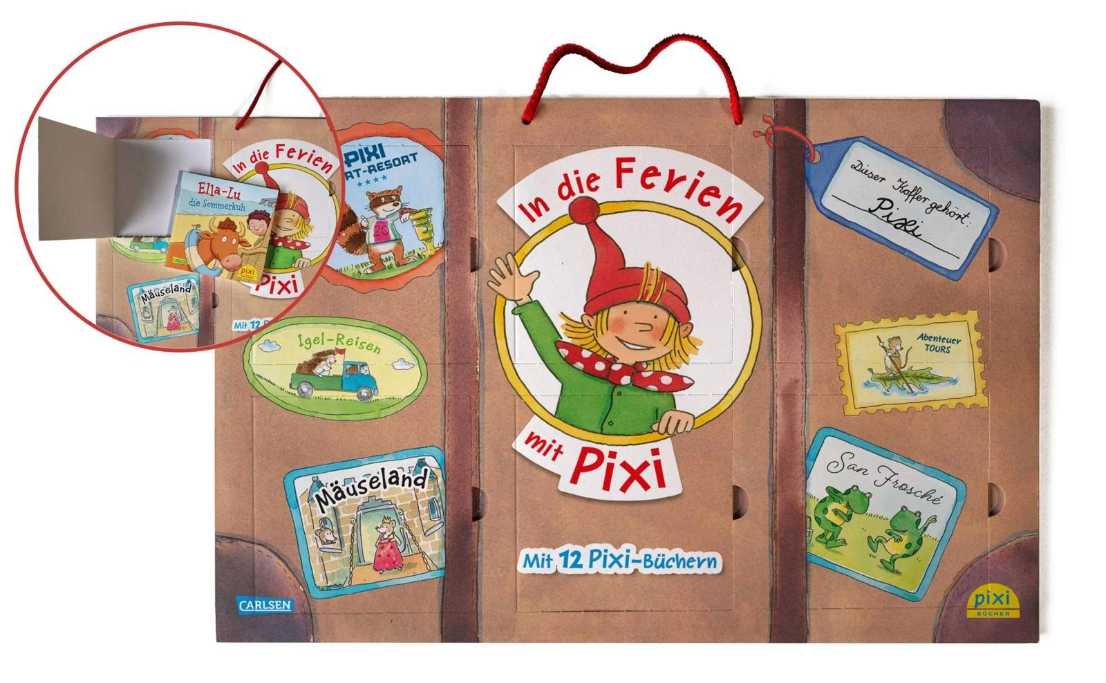 Pixis großer Reisekoffer mit 12 Pixi-Büchern: In die Ferien mit Pixi Novels & Short Stories