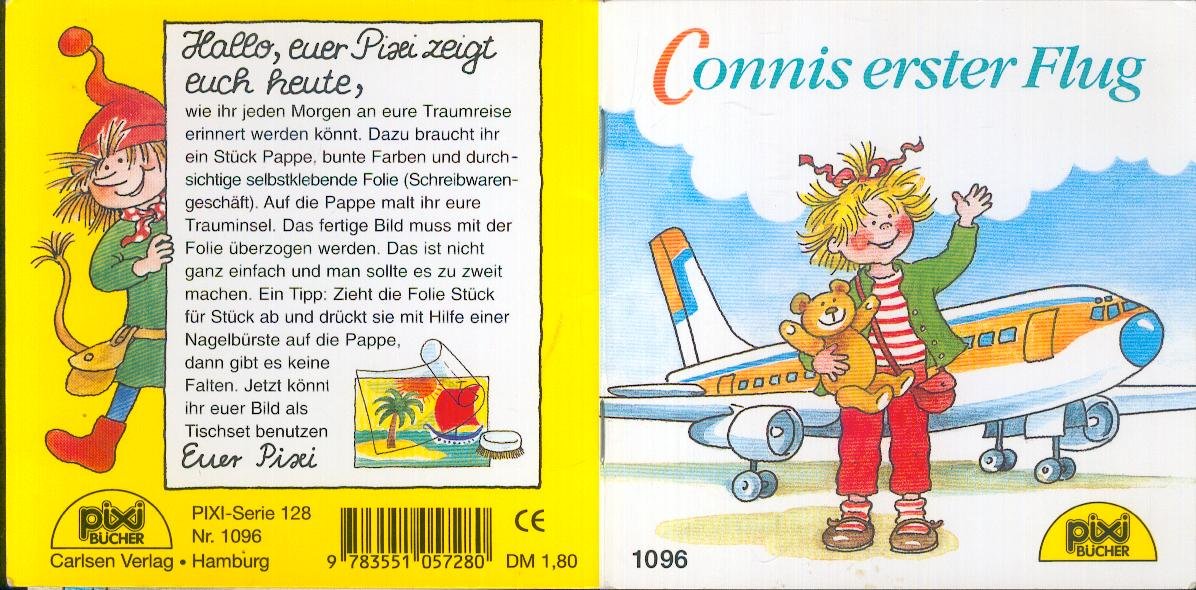 Connis erster Flug; Pixi Buch Nr. 1096 aus der Pixi Bücher Serie 128 Books
