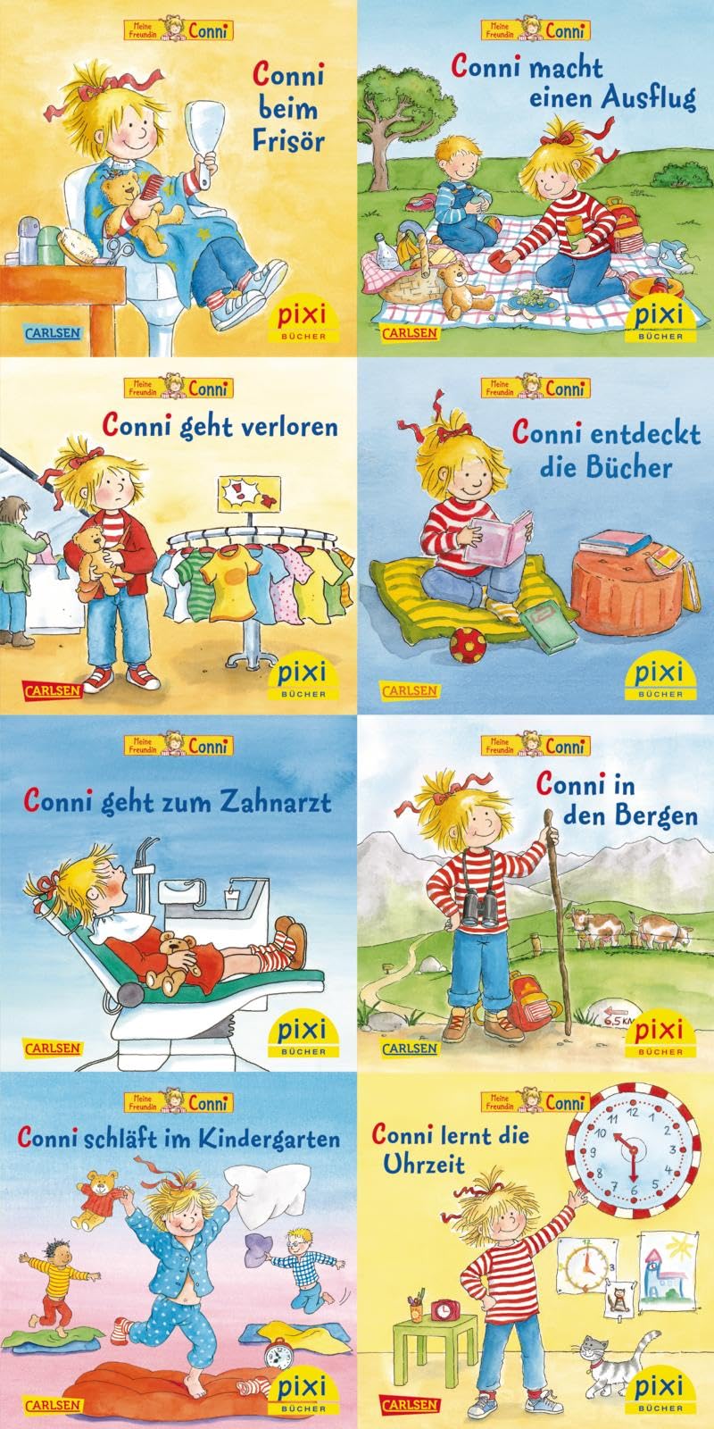 Pixi-8er-Set 220: Neues von Conni  (8x1 Exemplar) Non-fiction