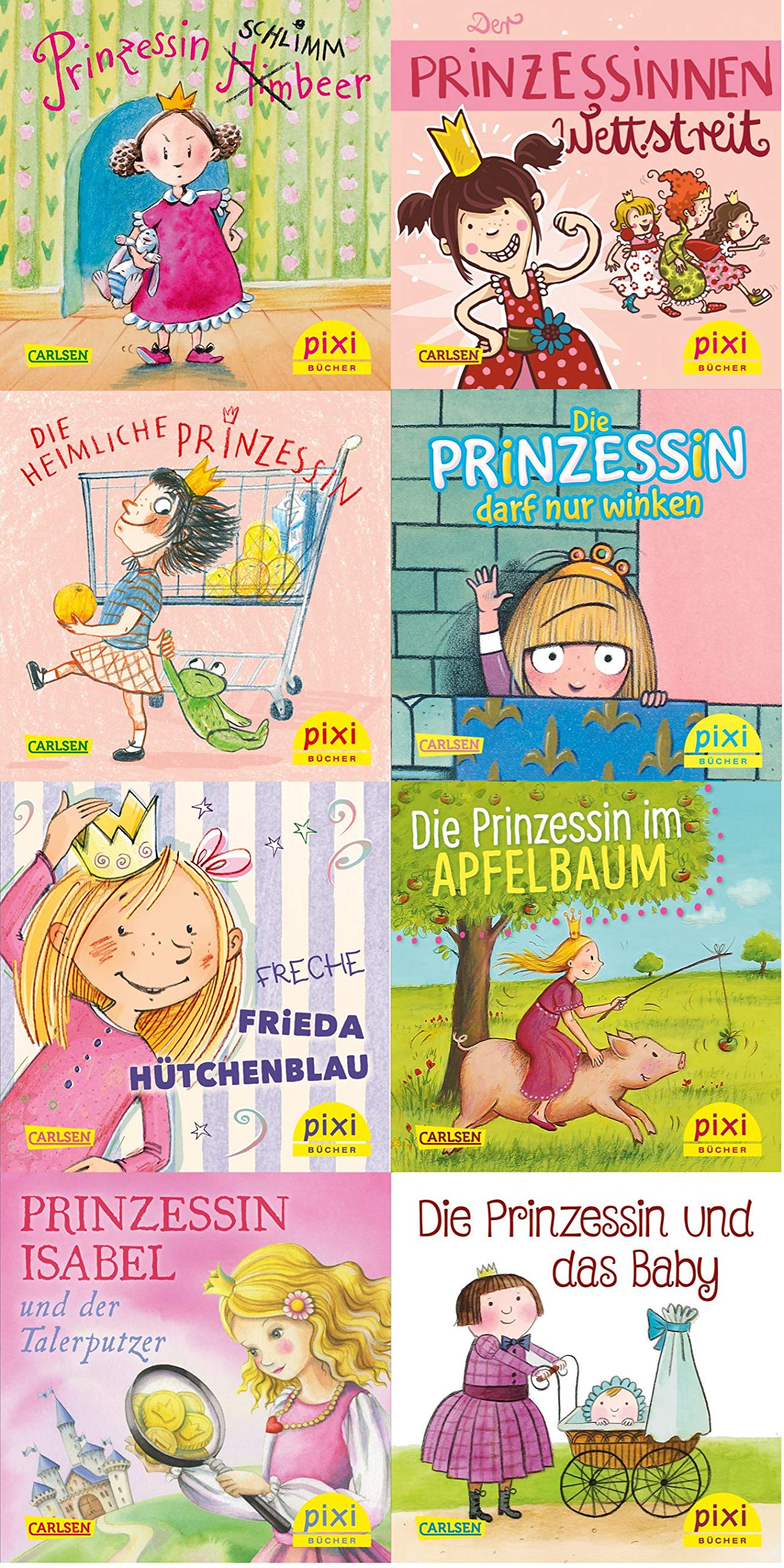 Pixi-8er-Set 241: Pixis starke Prinzessinnen (8x1 Exemplar) (241) Novels & Short Stories