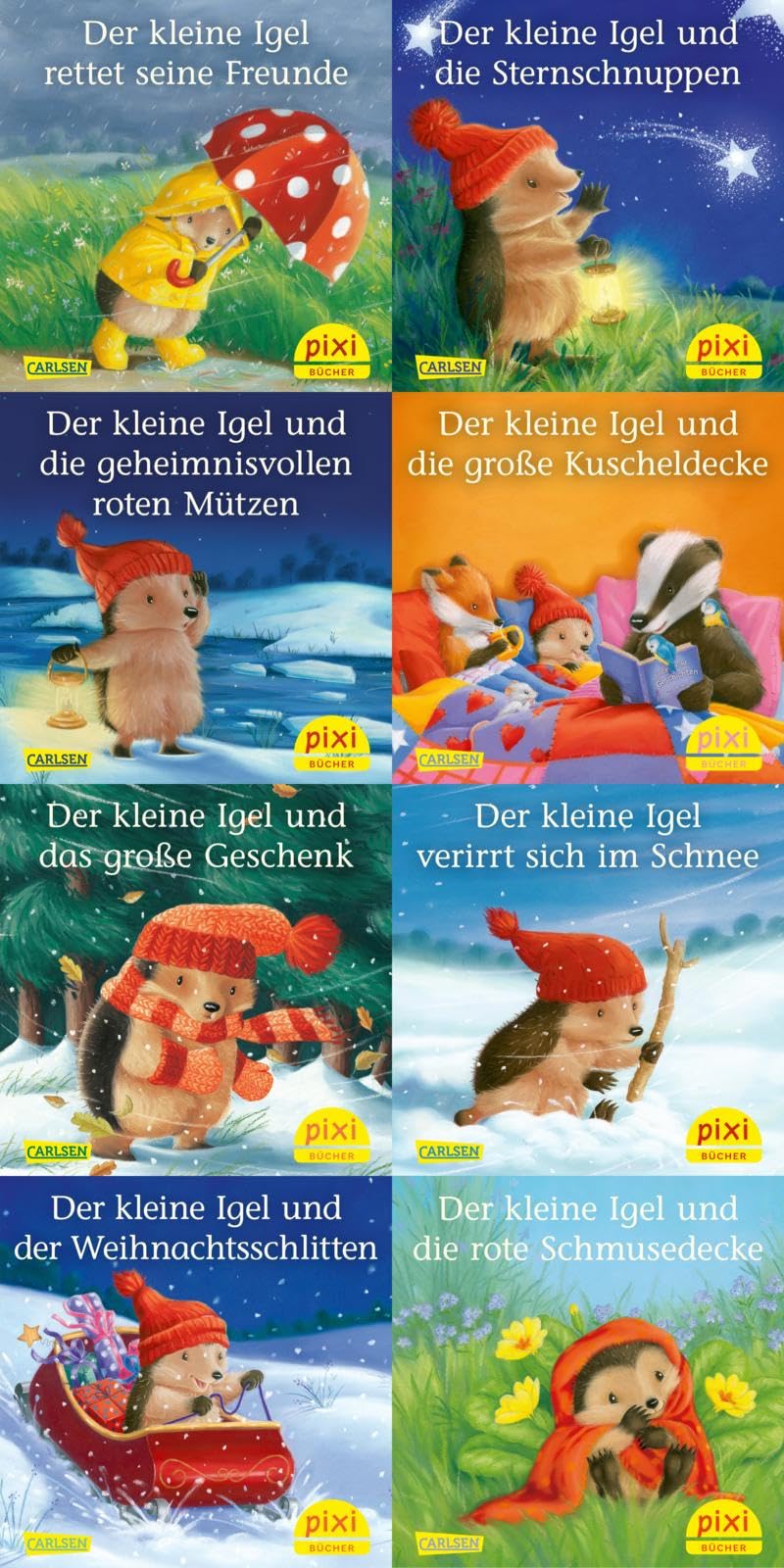 Pixi-8er-Set 263: Der kleine Igel (8x1 Exemplar) Non-fiction