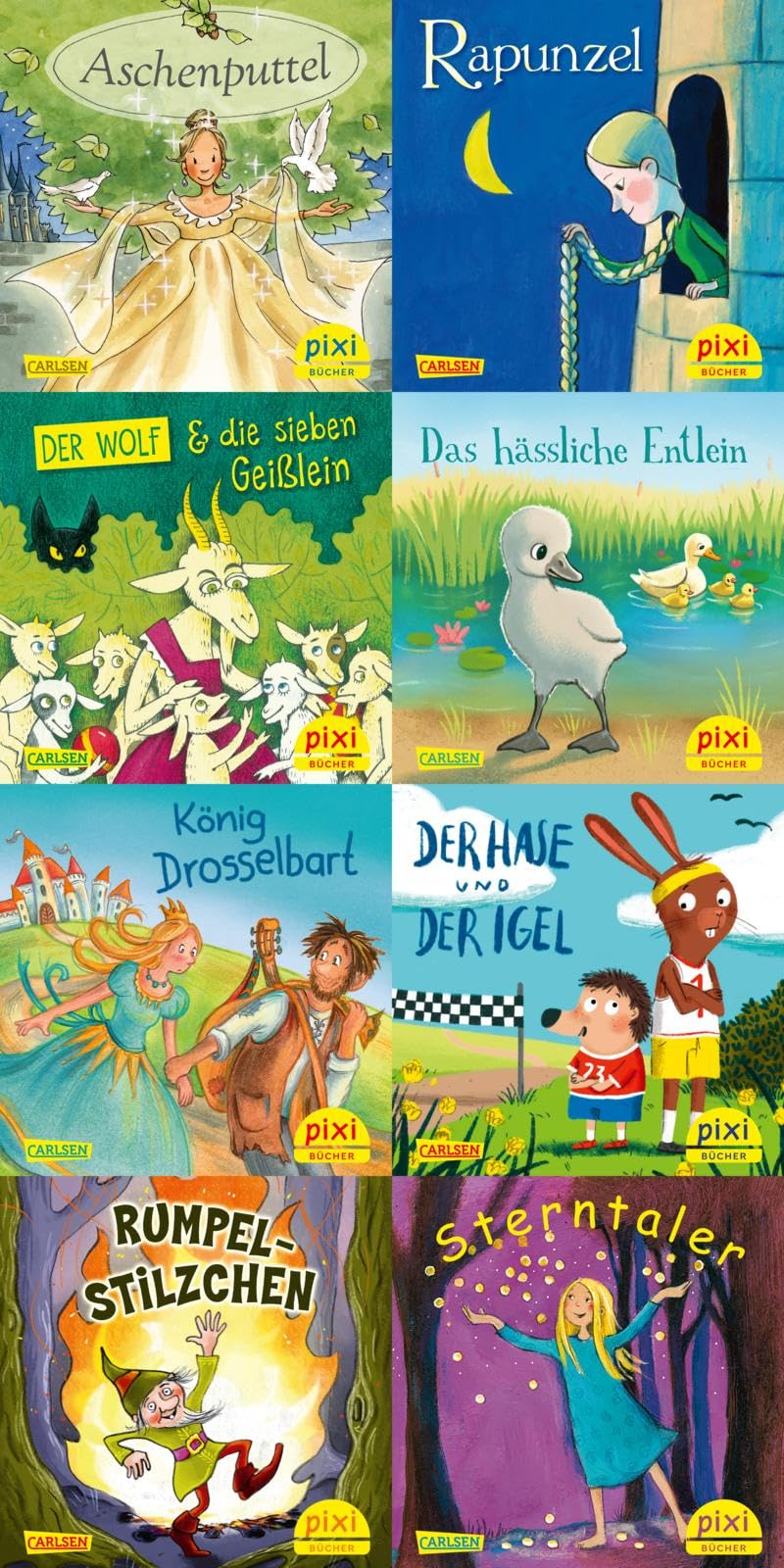 Pixi-8er-Set 264: Aus Pixis Märchenbuch (8x1 Exemplar) (264) Fairy Tales & Legends
