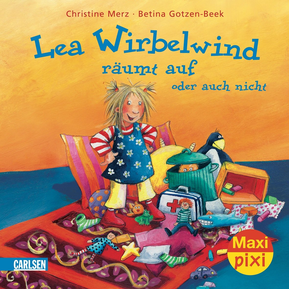 Maxi-Pixi Lea Wirbelwind räumt auf book