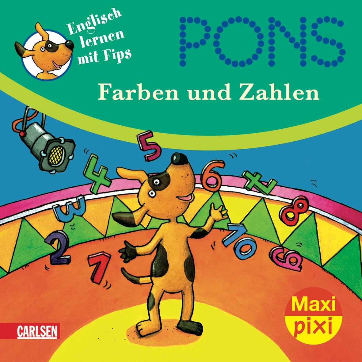 Maxi-Pixi Nr. 68: PONS Englisch lernen mit Fips - Farben und Zahlen Children's books
