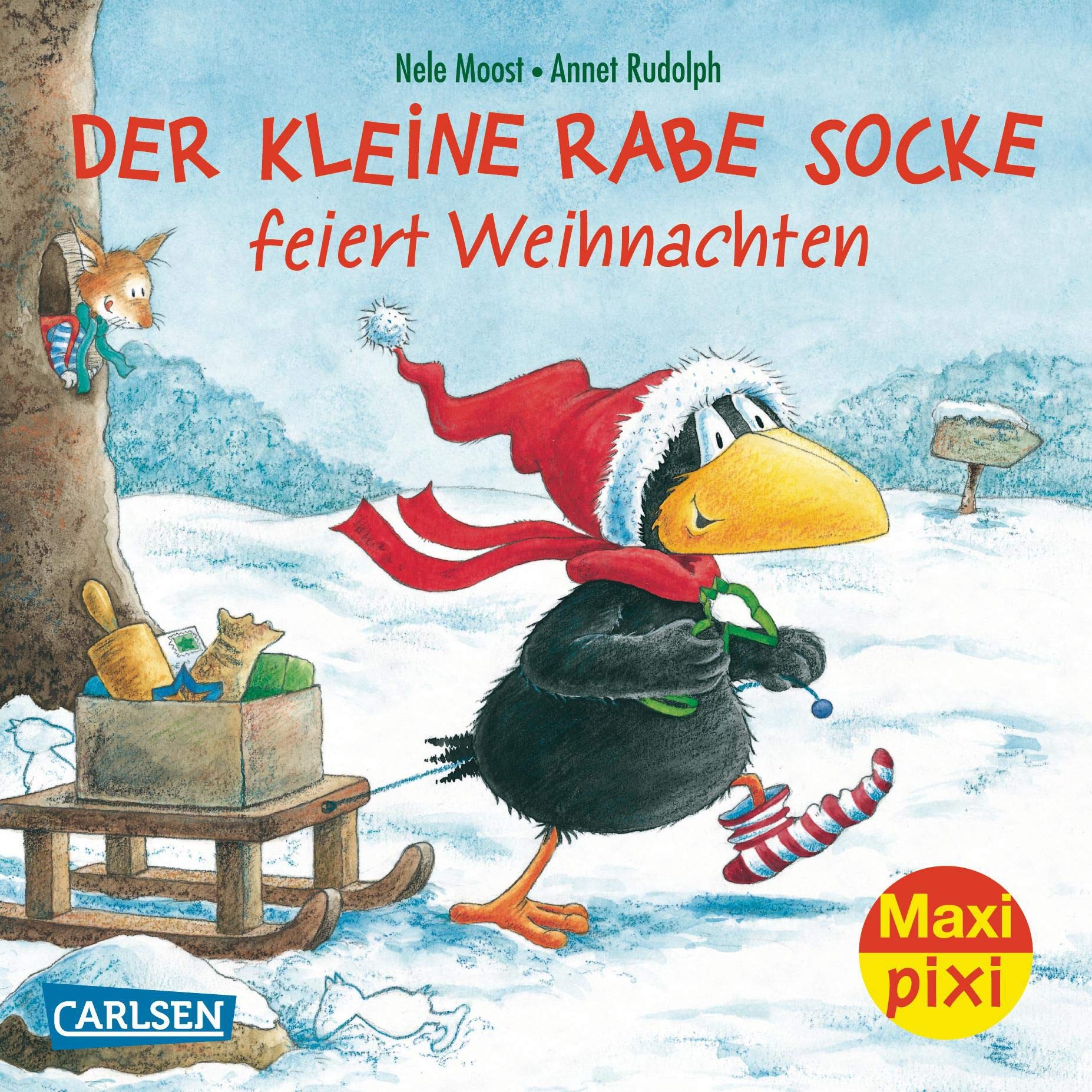 Maxi-Pixi Nr. 142: Der kleine Rabe Socke feiert Weihnachten book