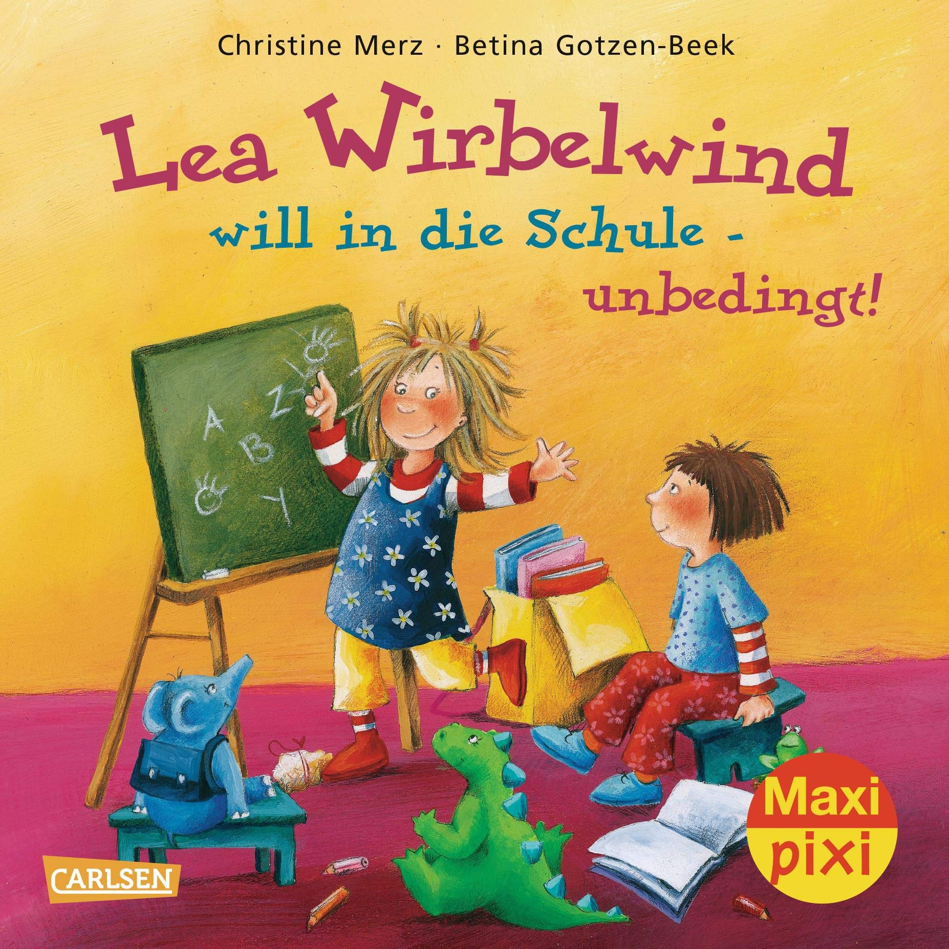 Maxi-Pixi Nr. 175: Lea Wirbelwind will in die Schule - unbedingt! book