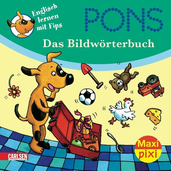 Maxi-Pixi Nr. 67: VE 5 PONS Englisch lernen mit Fips - Das Bildwörterbuch Children's books