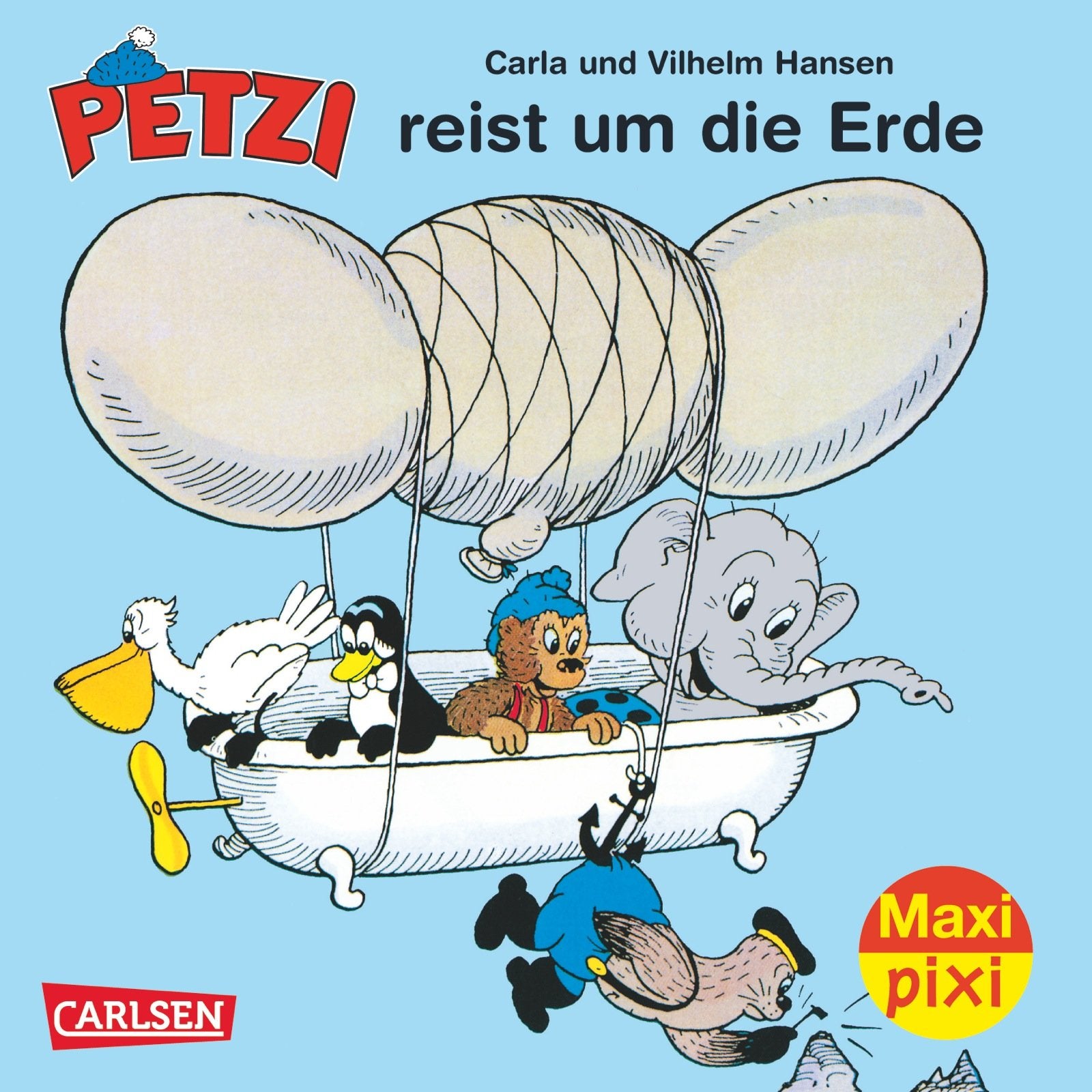 Maxi-Pixi Nr. 136: VE 5 Petzi reist um die Erde Novels & Short Stories