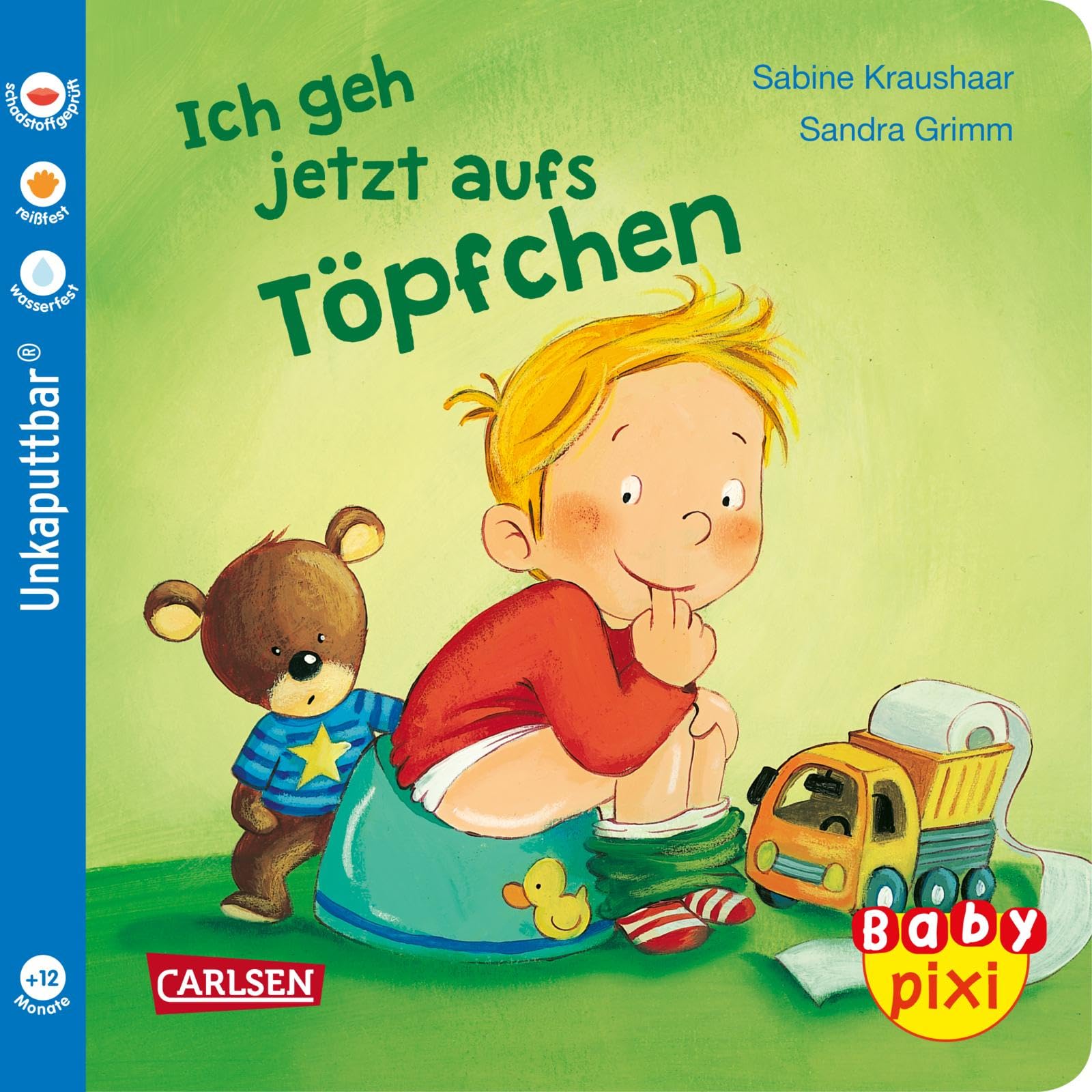Baby Pixi (unkaputtbar) 82: Ich geh jetzt aufs Töpfchen: Unzerstörbares Baby-Buch ab 12 Monaten über den Töpfchen-Start – auch als Badebuch geeignet (82) Non-fiction