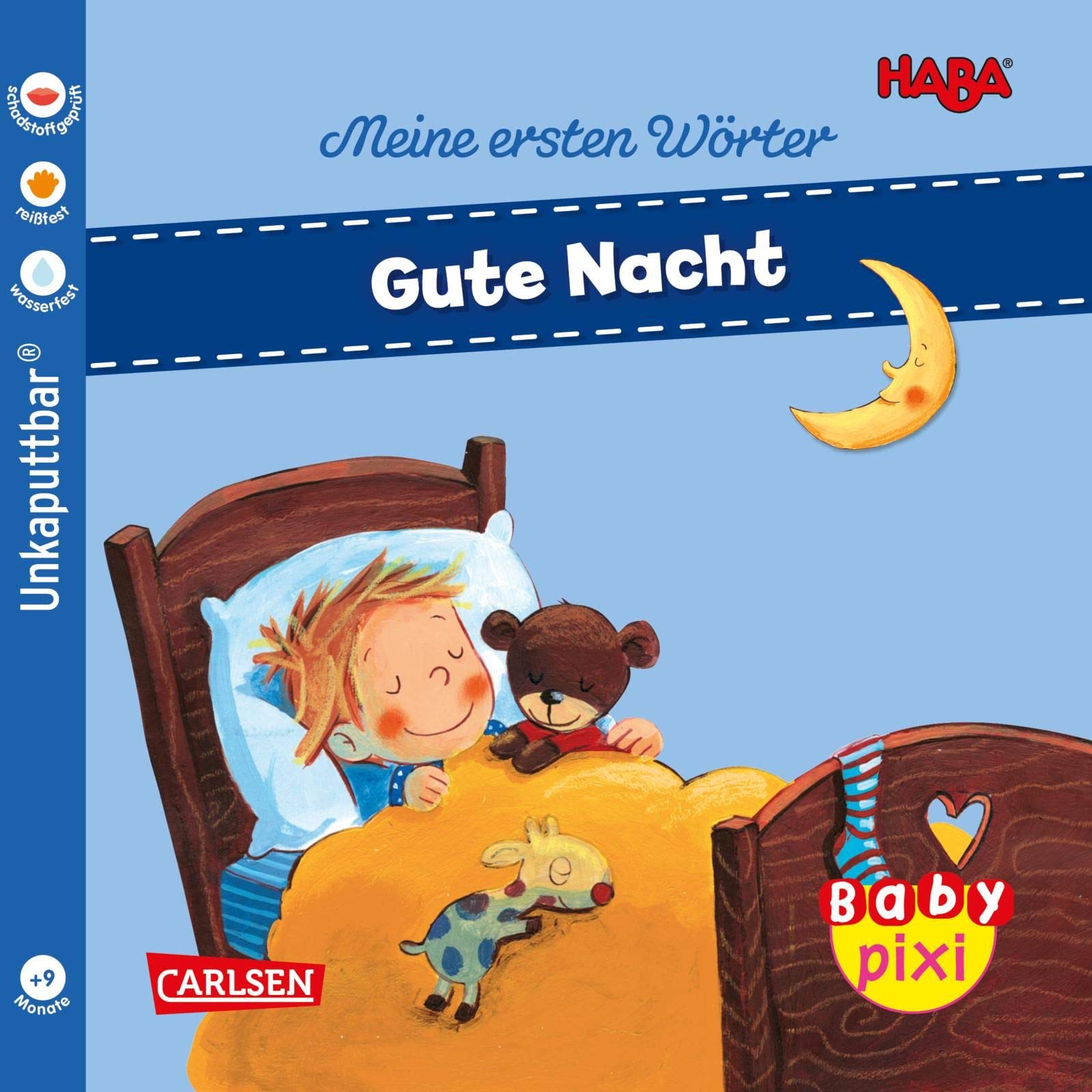 Baby Pixi (unkaputtbar) 88: HABA Erste Wörter: Gute Nacht (88) Non-fiction books for kids