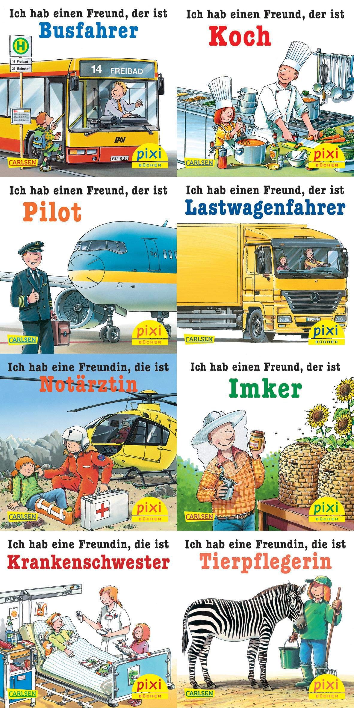 Pixi-Box 213: Was ich mal werden will (8x8 Exemplare) (213) Non-fiction