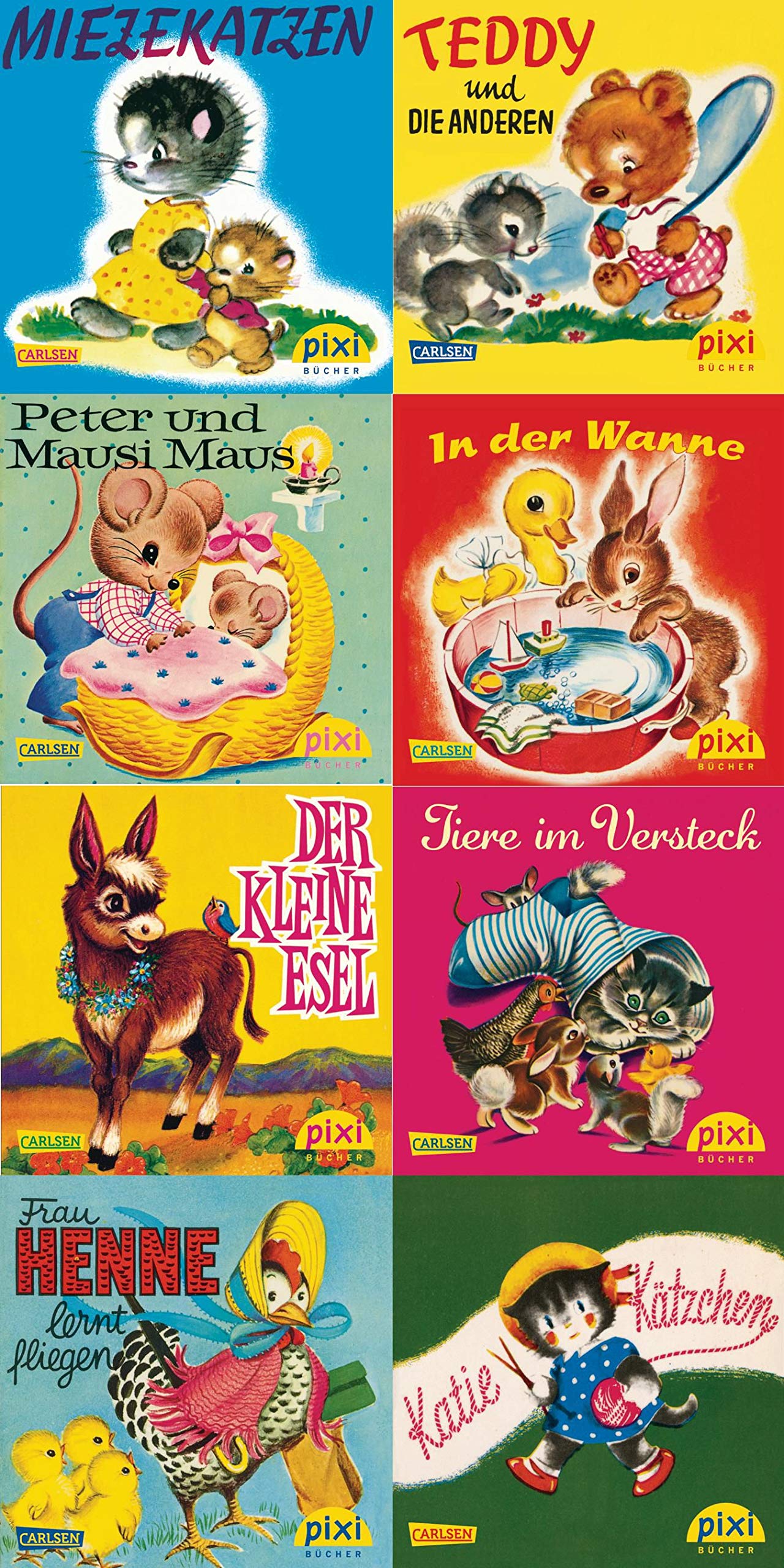 Pixi-Box 218: Pixi gratuliert Carlsen (8x8 Exemplare) (218) Novels & Short Stories